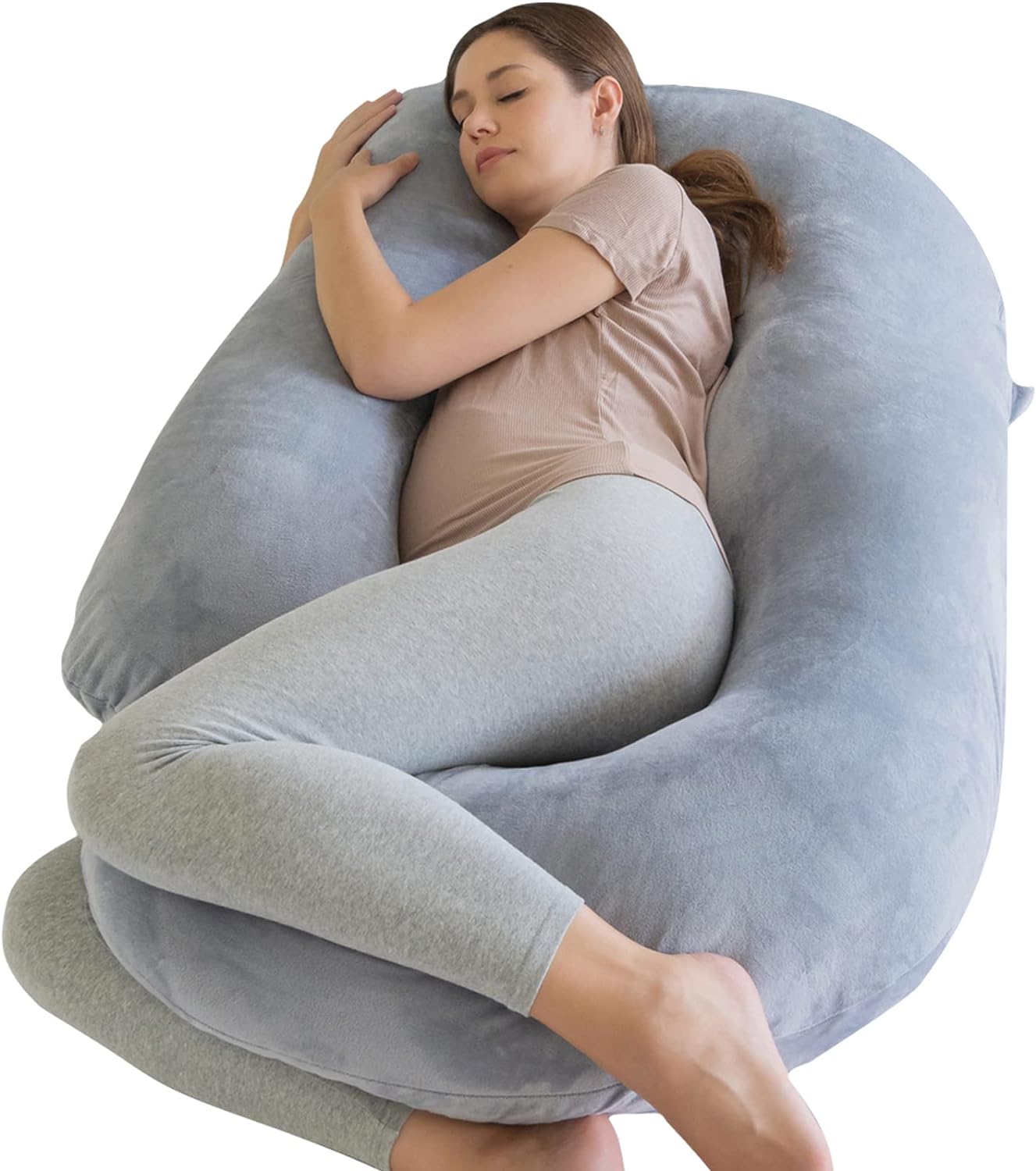 Bllgrass Maternity Pillow U Shape for Comfortable Sleep and Support