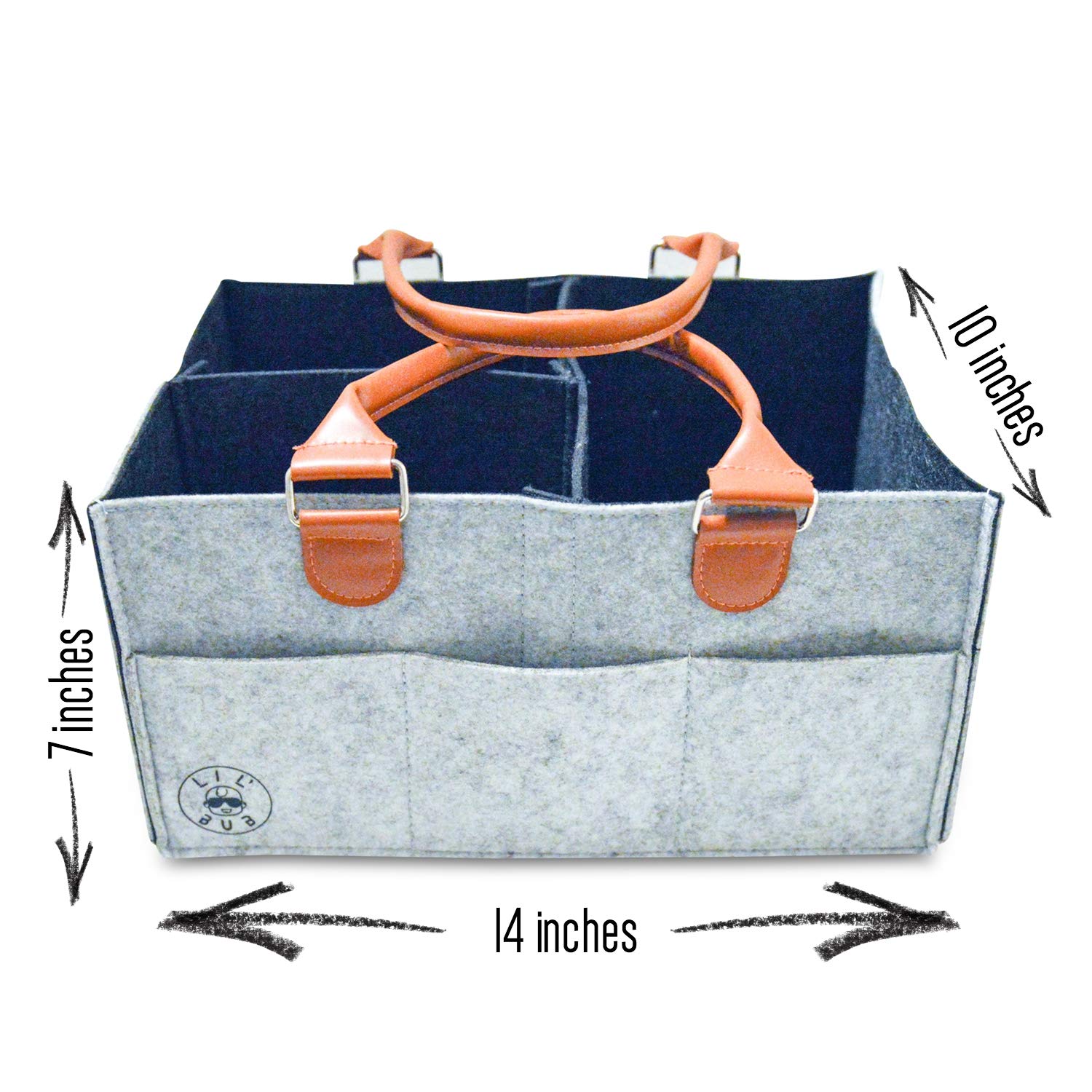 Diaper Caddy Organizer Portable Multipurpose