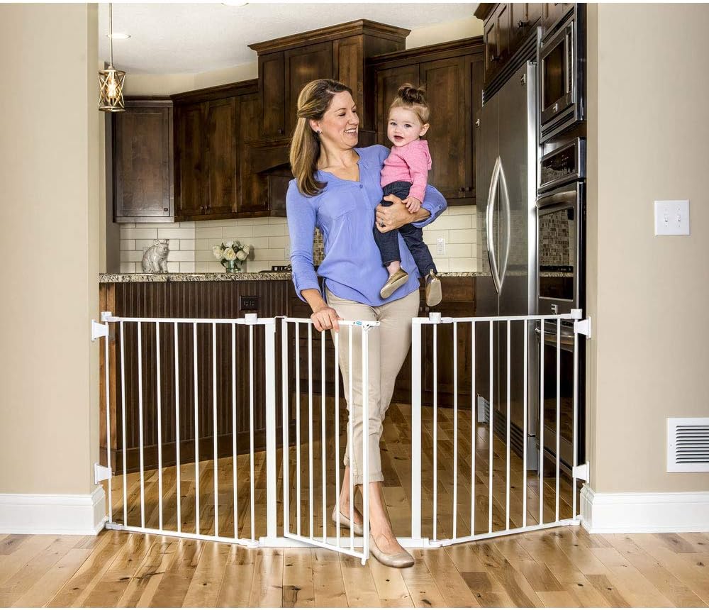 Regalo 76 Inch Super Wide Configurable Baby Gate