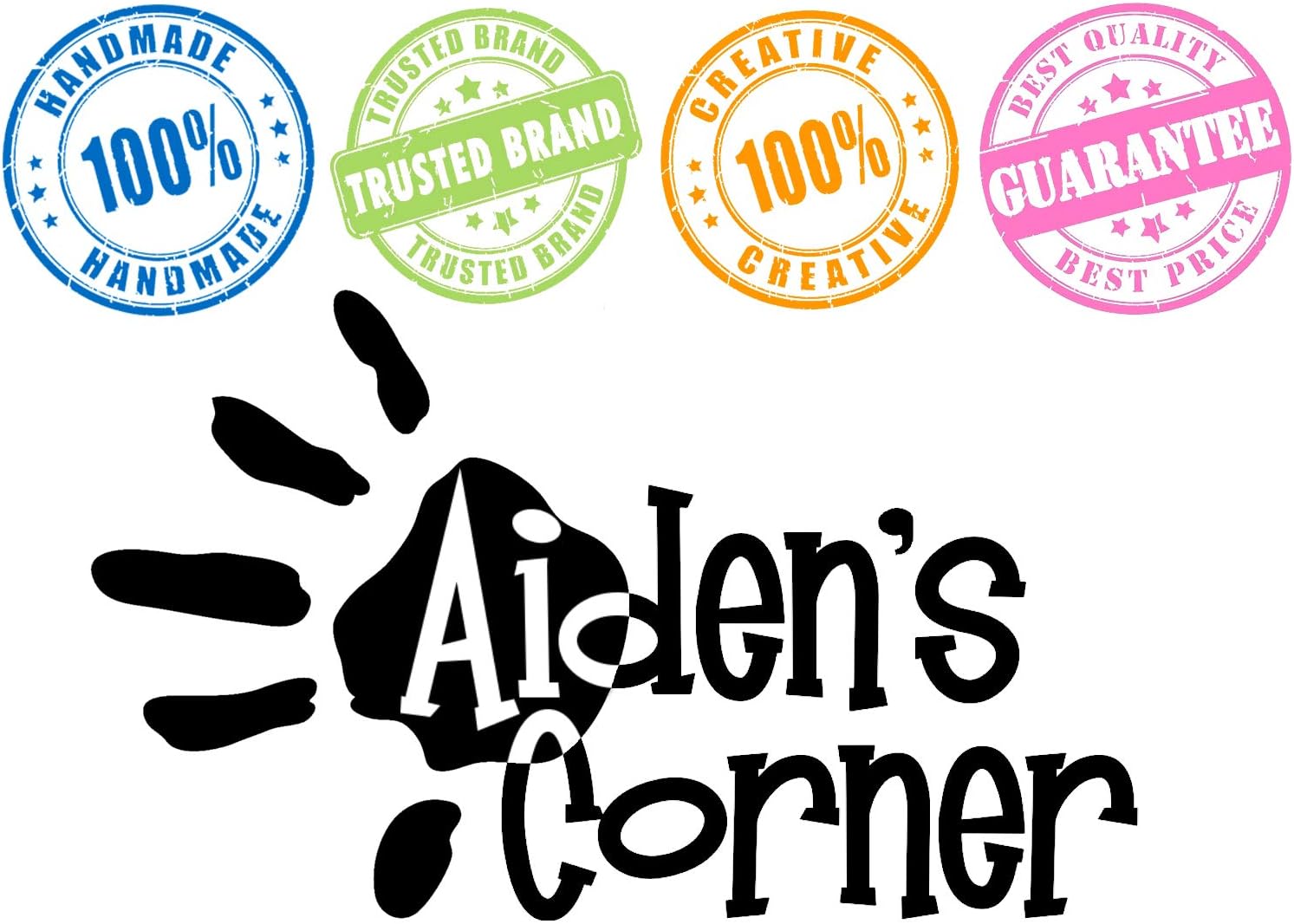 Aidens Corner Handmade Baby Super Hero 1st Birthday Bib