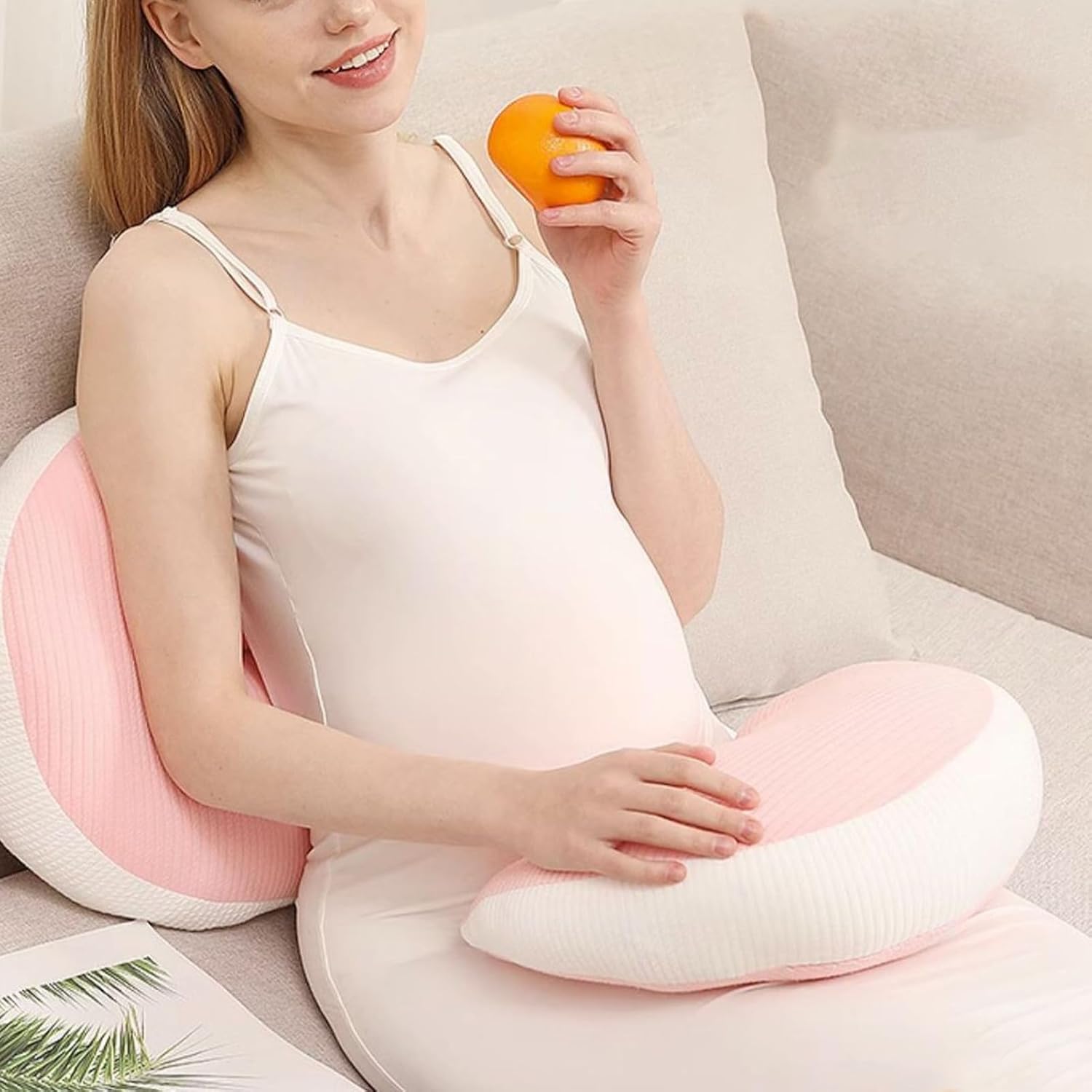 Worparsen Pregnancy Cushion Double-Sided Support 1