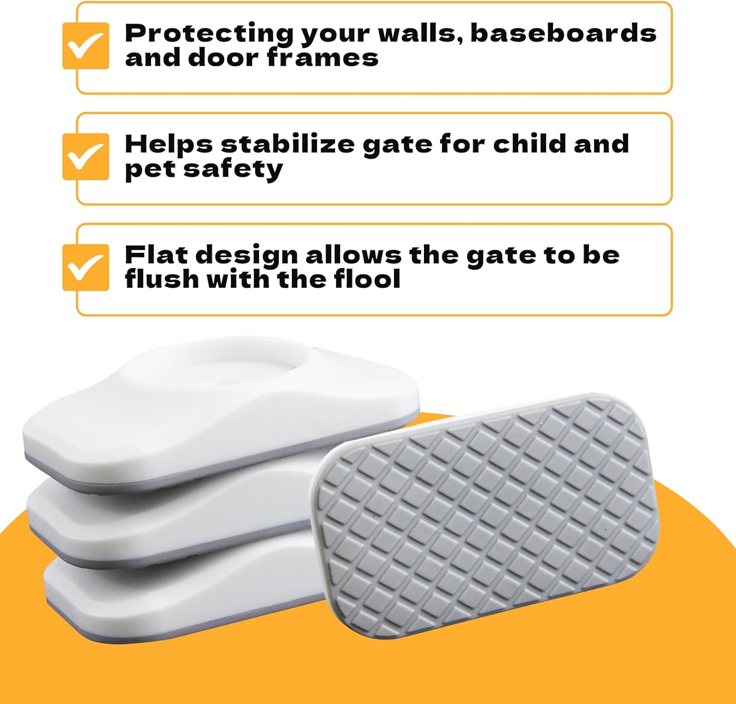 4 Pack Baby Gate Extender Replacement Parts 1
