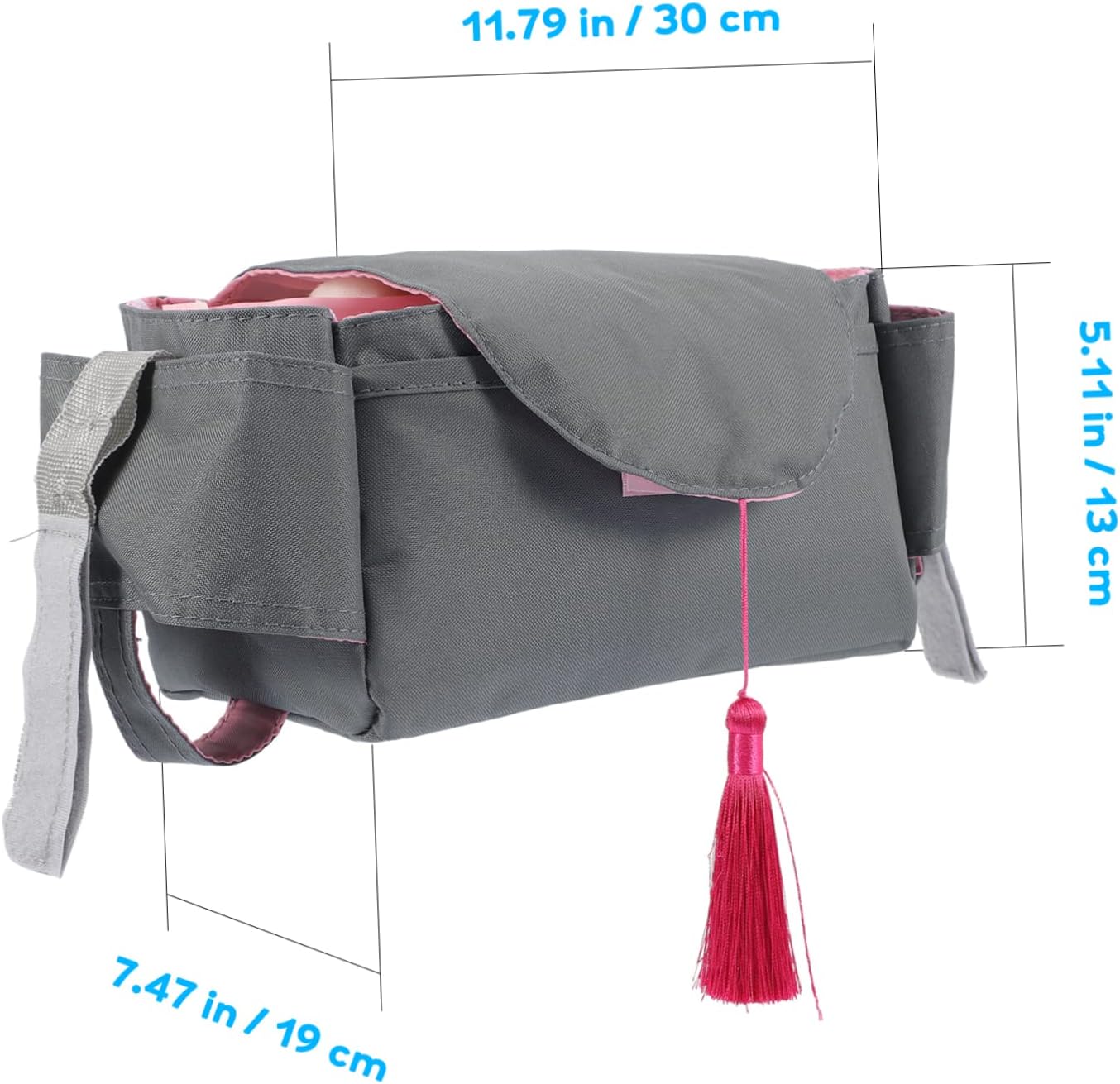 KESYOO Diaper Organizer Bag Portable Lightweight Stroller Caddy for Travel
