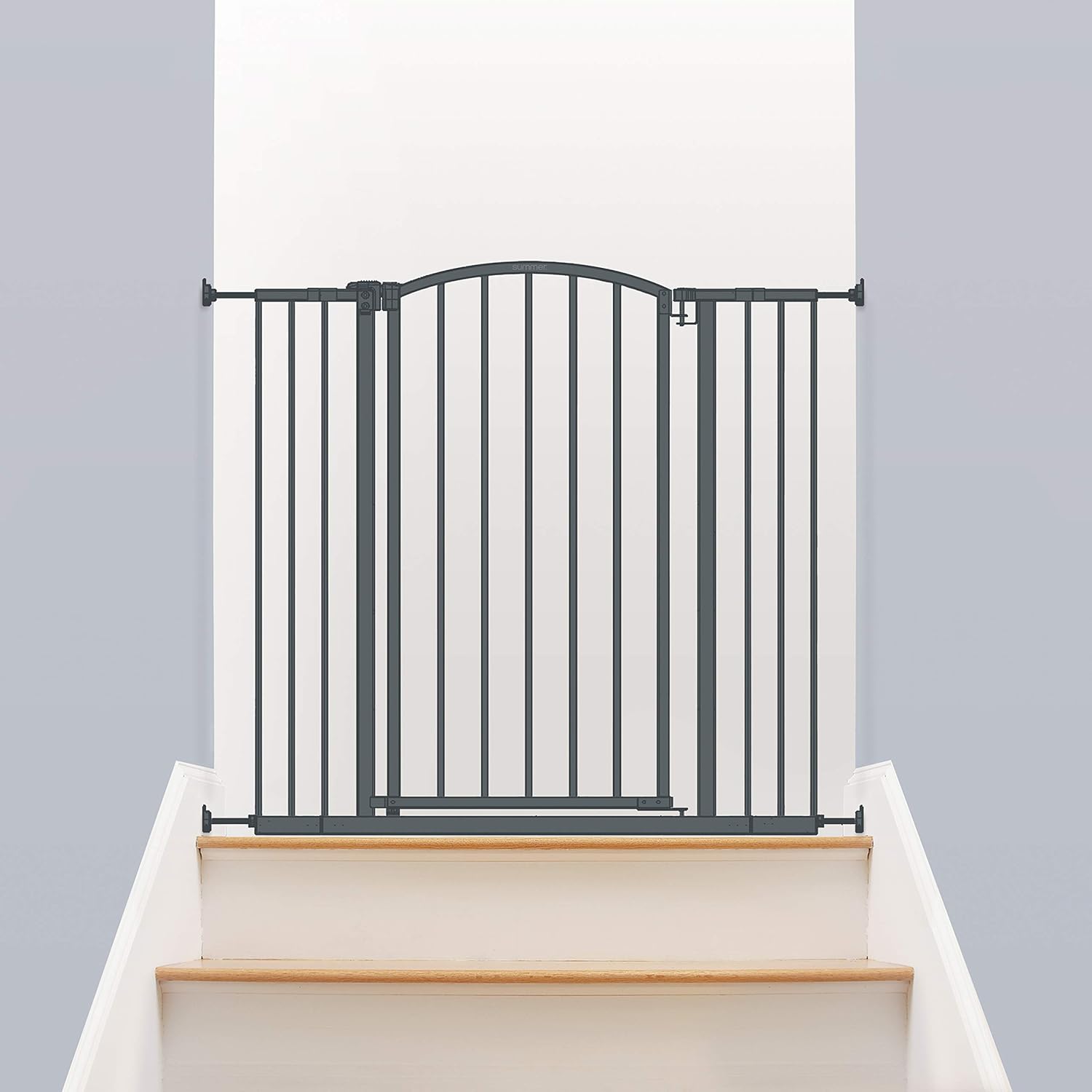 Summer Infant Extra Tall Decor Safety Gate - Gray 1