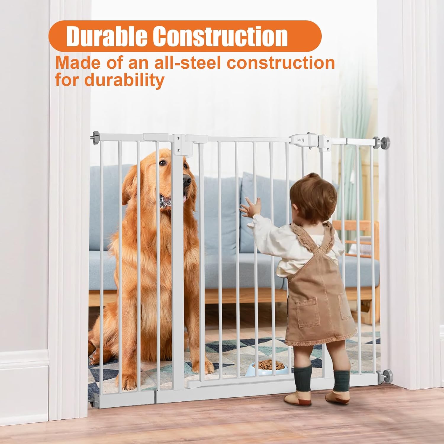 Keny 29-425 Stair Baby Gate with Auto Close
