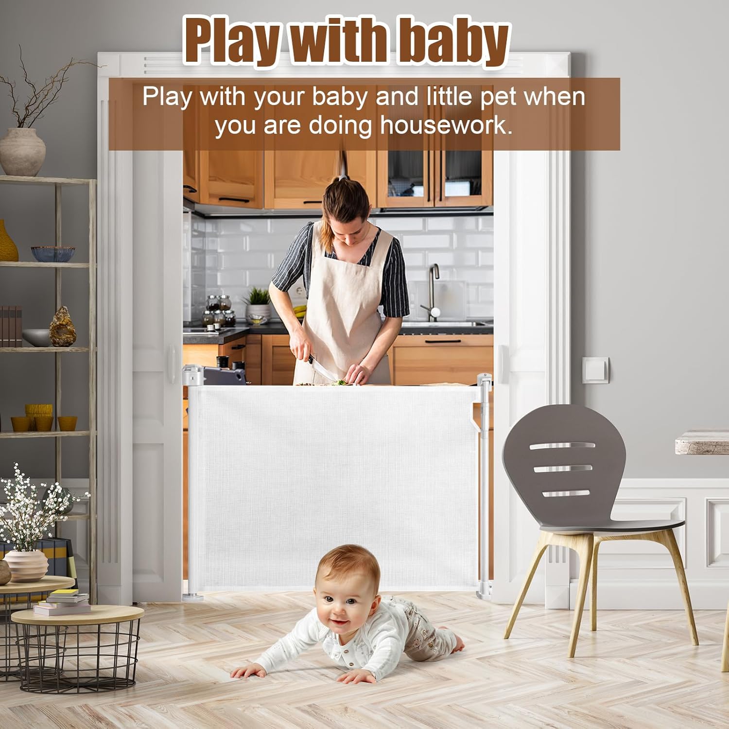 PEUTIER Baby Gate Replacement Parts Kit