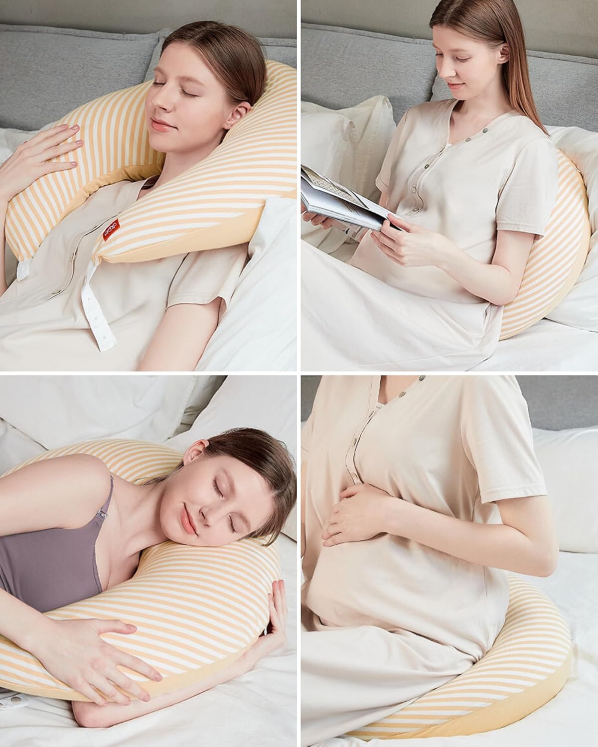 Mamaway Pregnancy Pillow with Temperature Regulation