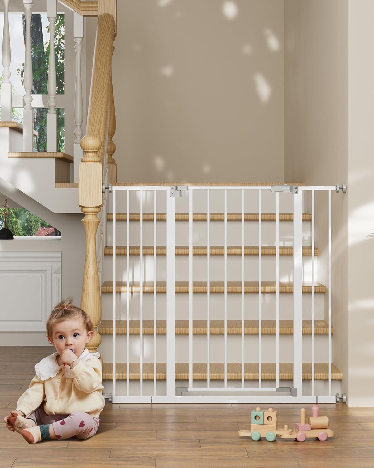 InnoTruth 36 Extra Tall Baby Gate with Dual Lock