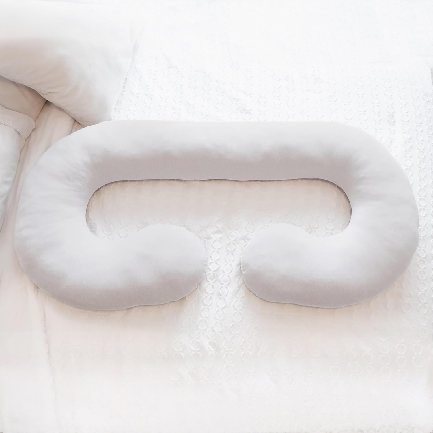 Regalo Premium Pregnancy Pillow with C Shape Support - Grey