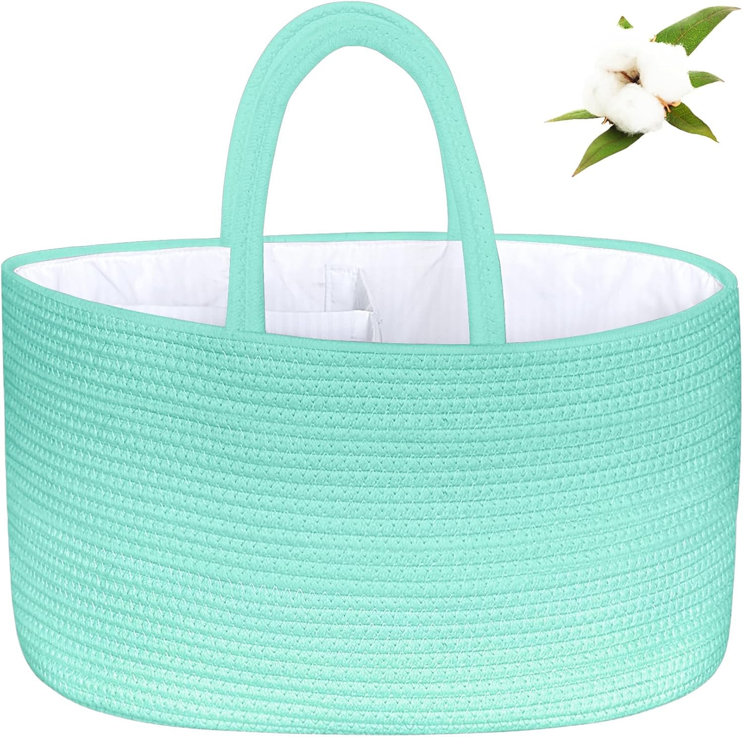 ABenkle X-Large Diaper Caddy with Removable Dividers