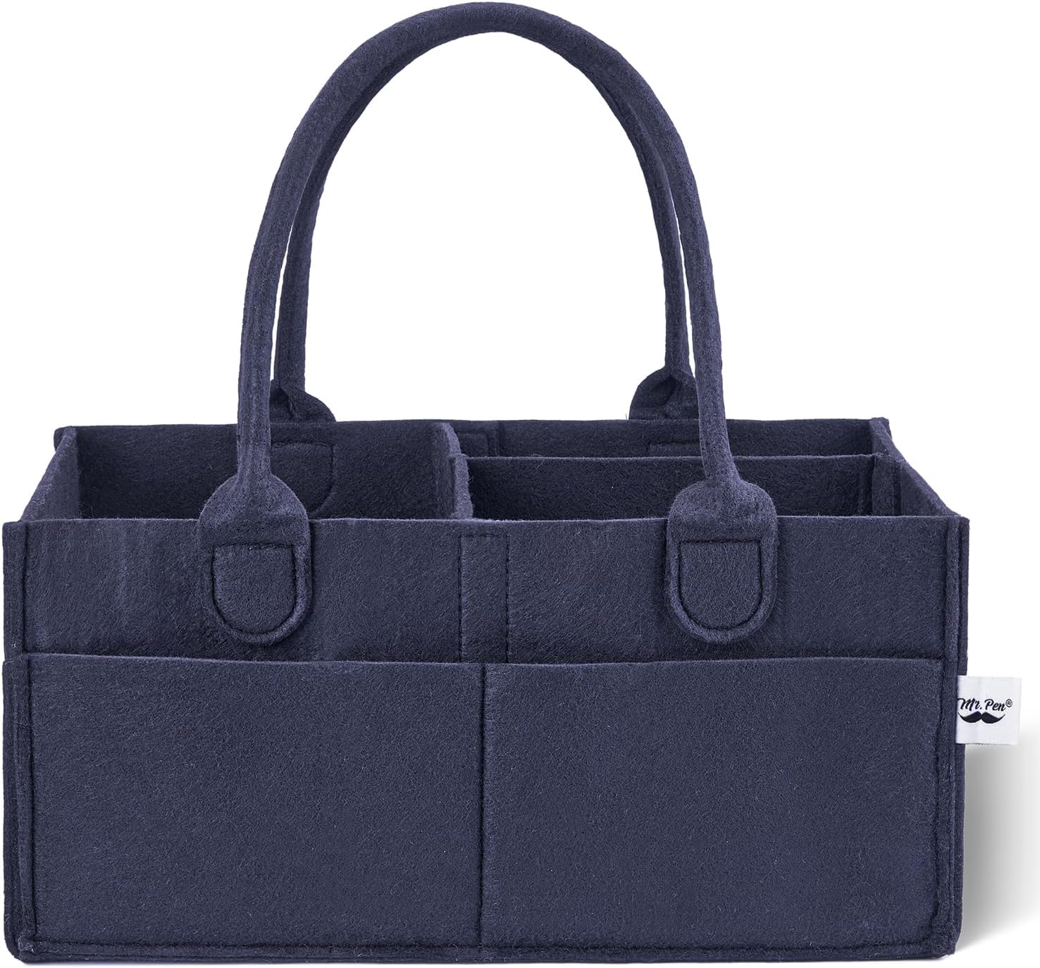 Mr Pen Baby Diaper Caddy Organizer Navy Blue