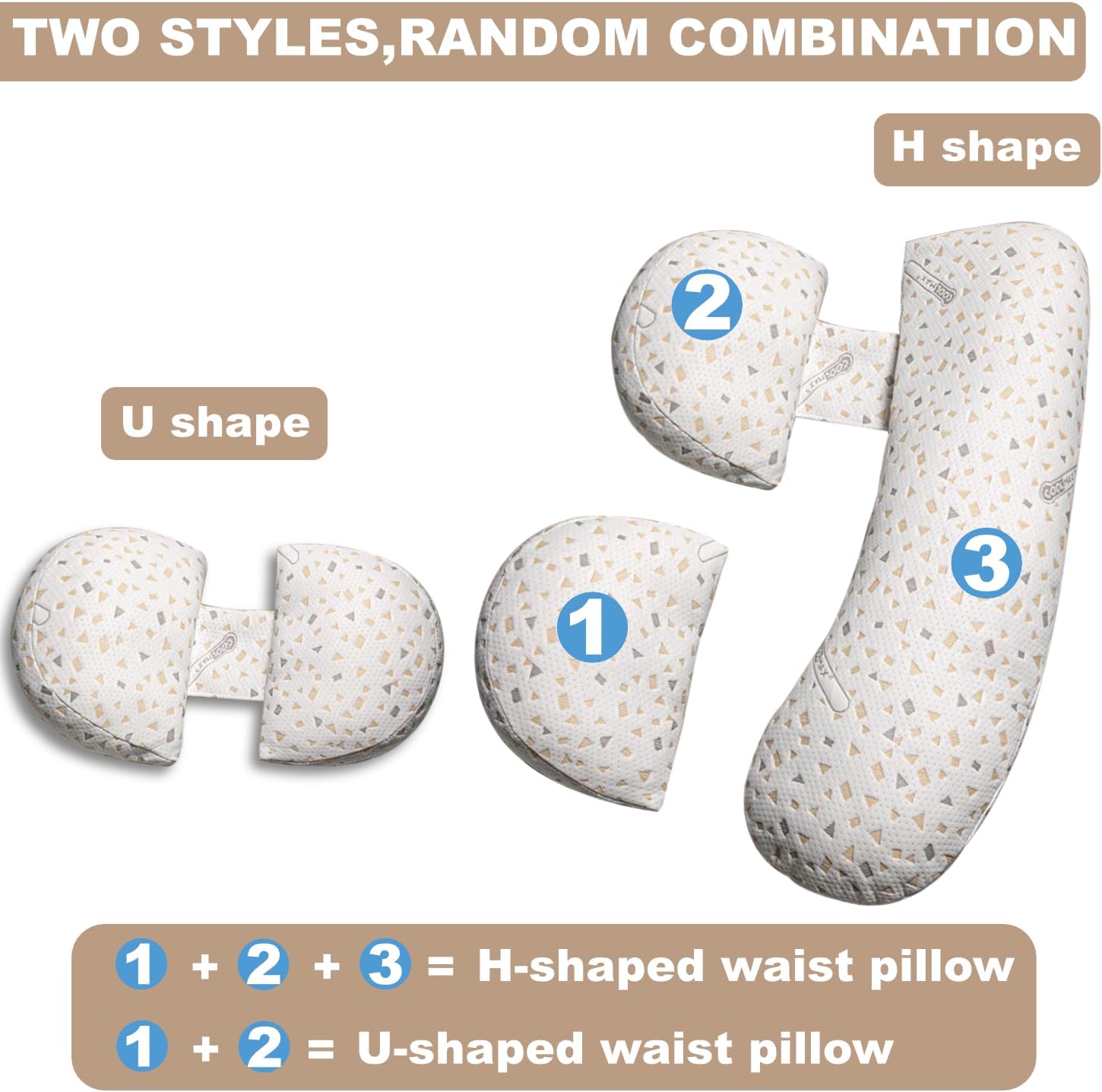 Anfrandce Pregnancy Pillow for Ultimate Comfort