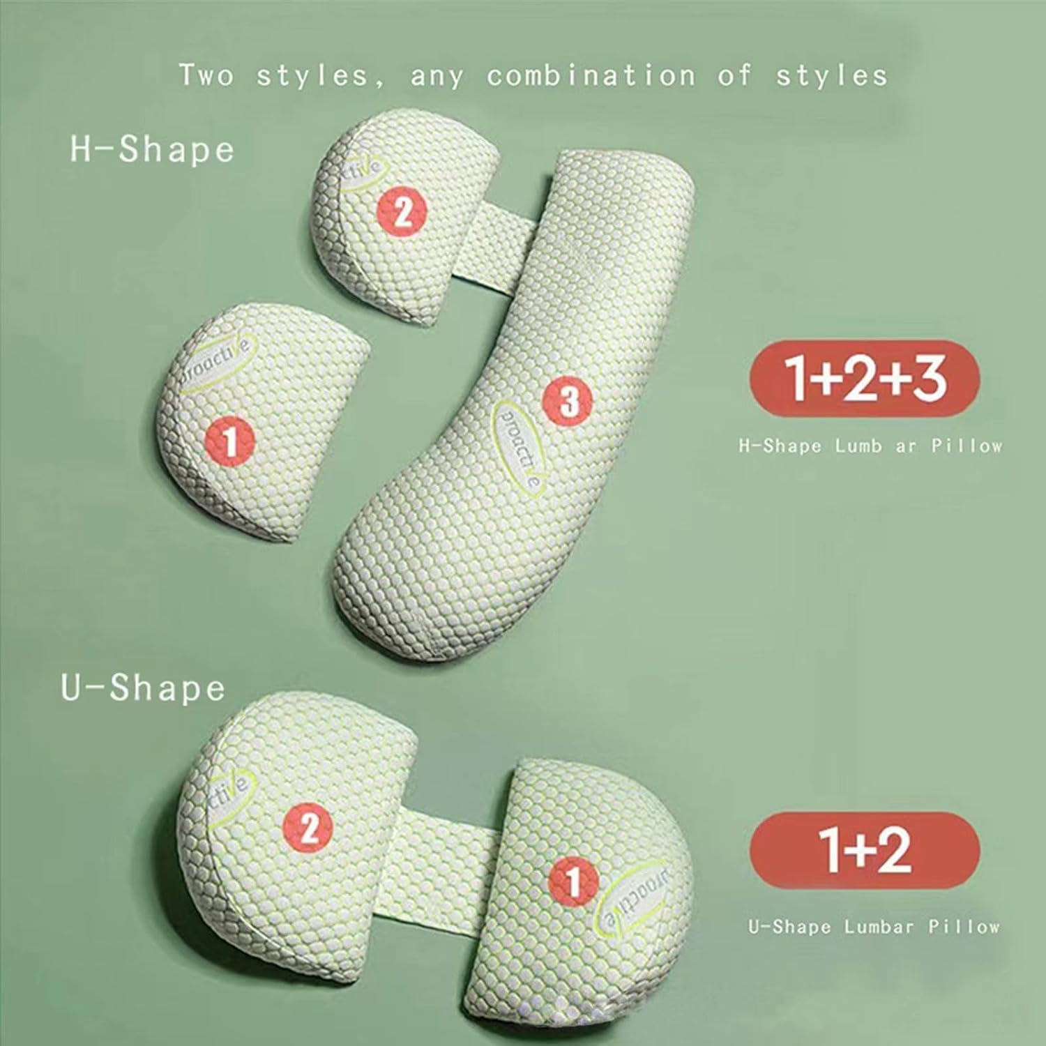 Soulfu Pregnancy Pillow with Adjustable Cover 1