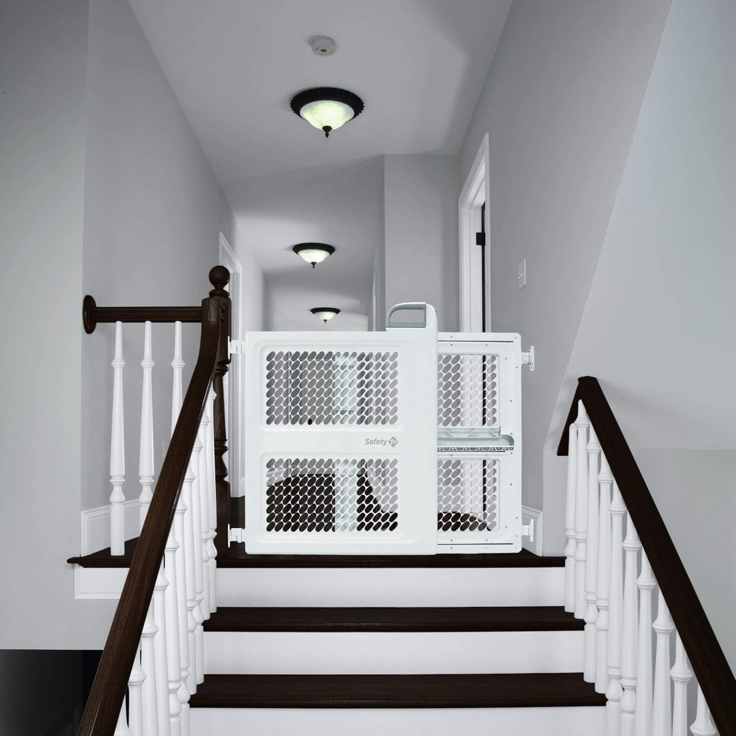 Safety 1st Dual-Mode Baby Gate for Stairs and Doorways