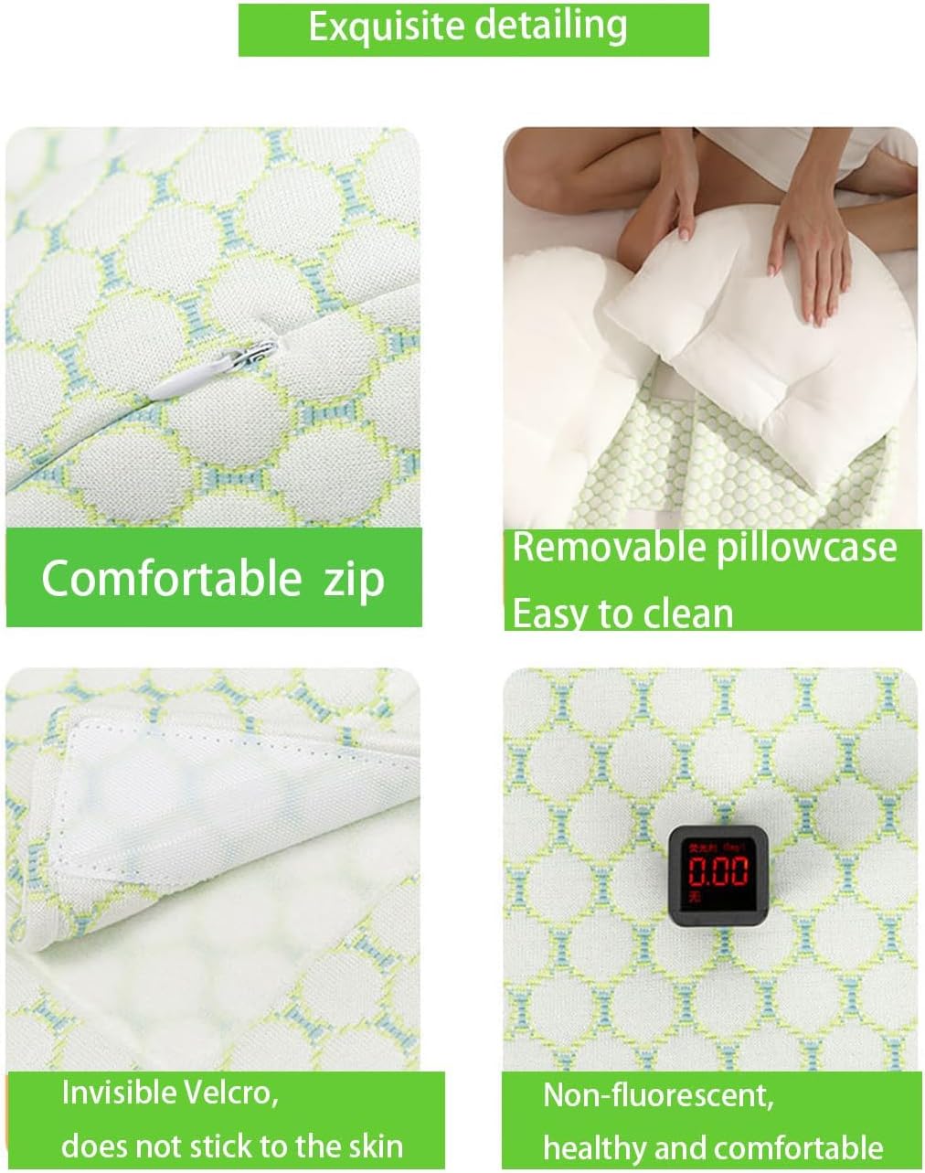 Soulfu Pregnancy Pillow with Adjustable Cover 1