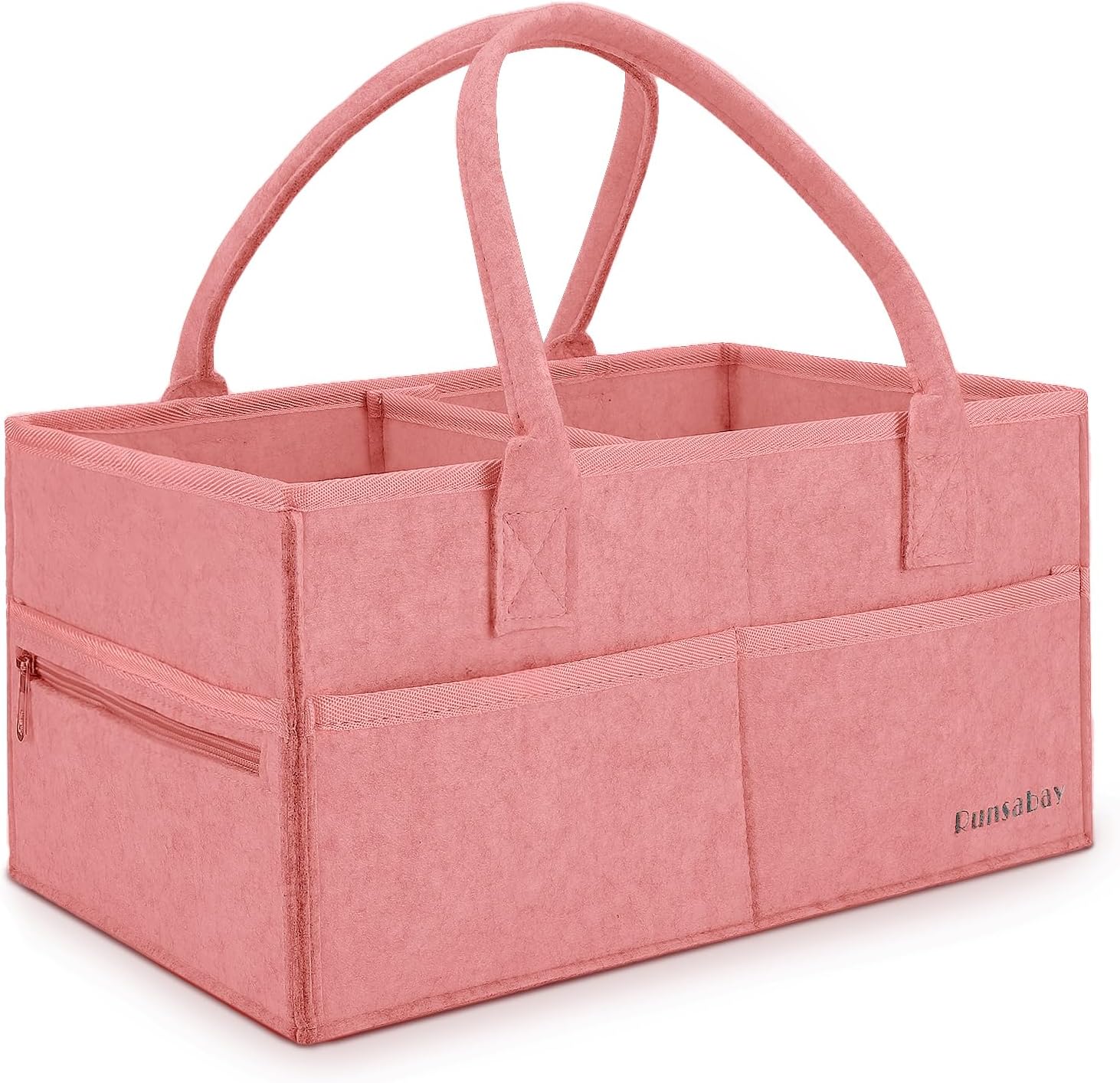 Runsabay Diaper Caddy Organizer - Pink