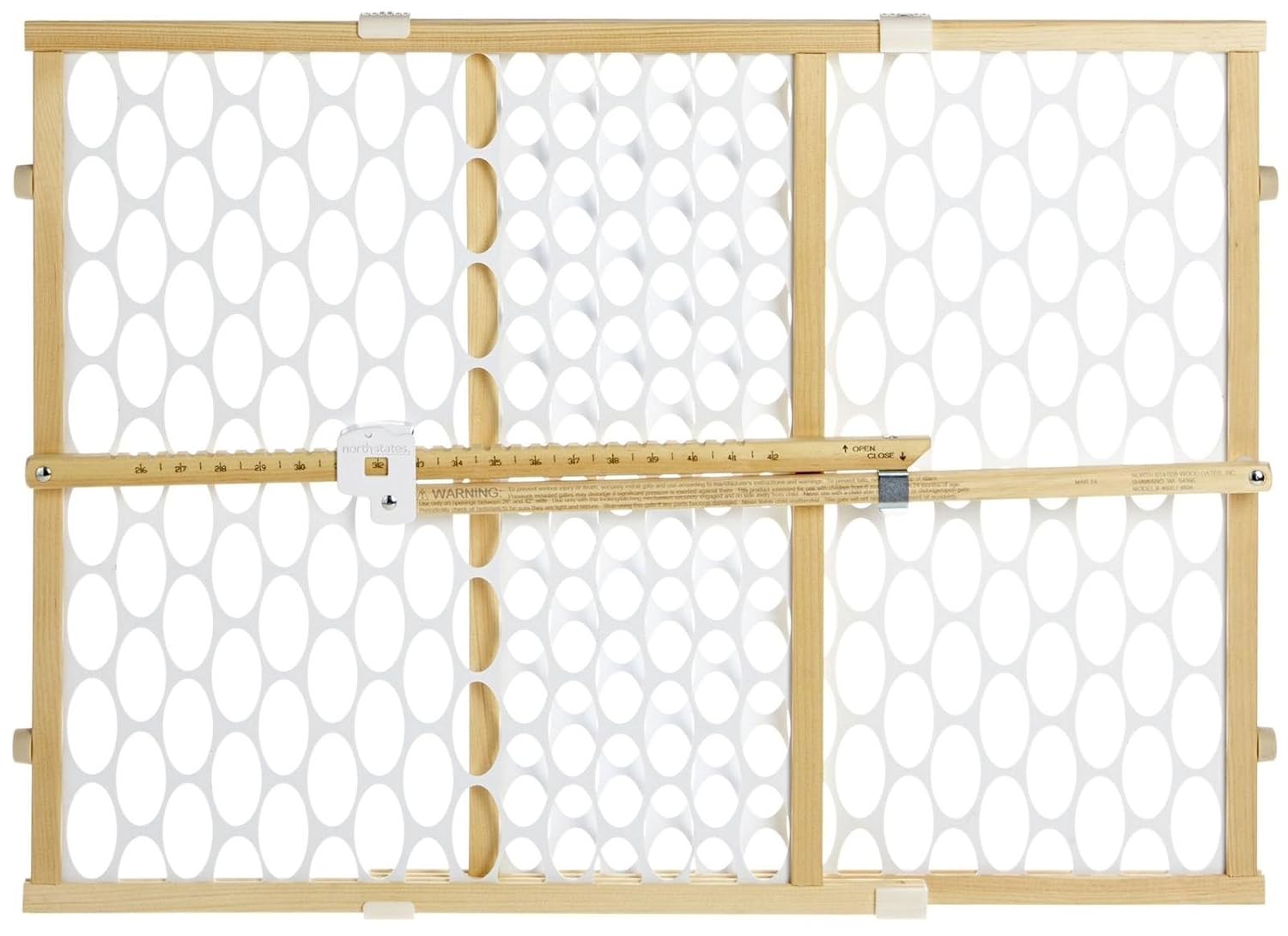 Toddleroo Quick Fit Oval Mesh Baby Gate - 265 to 42 Wide 23 Tall