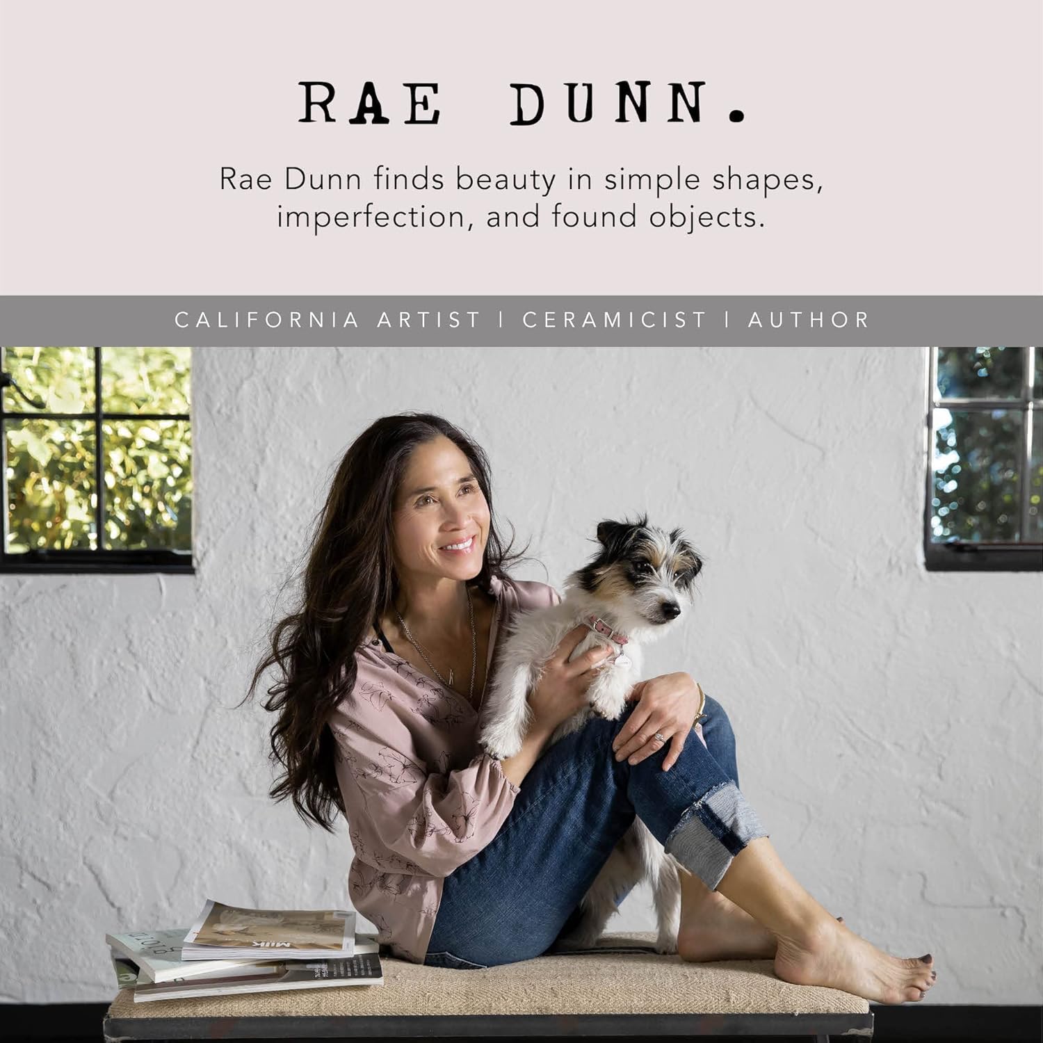 Rae Dunn Baby Diaper Caddy Organizer Grey Felt With Leather Handles