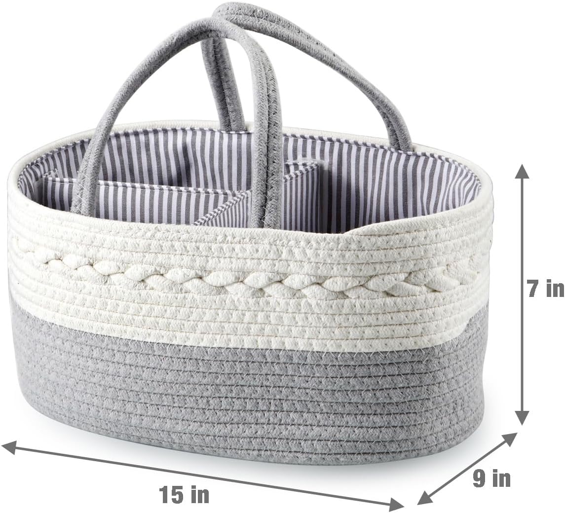 PandaEar Baby Diaper Caddy Organizer