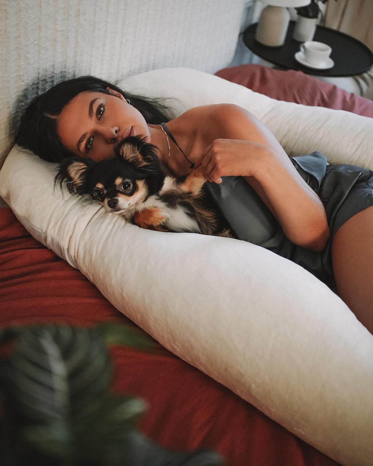 YANA 360 Body Pillow - Luxury U Shaped Maternity Pillow