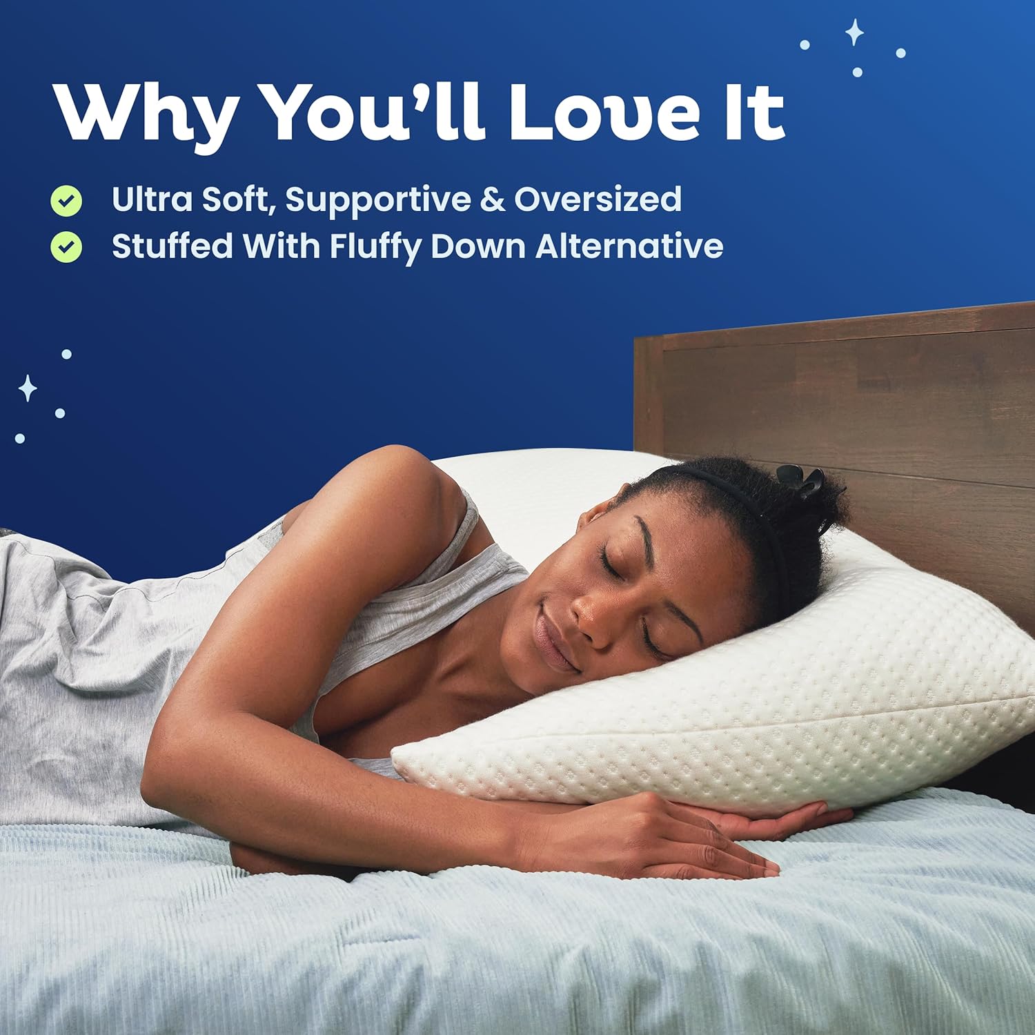 Snuggle-Pedic Body Pillow for Adults - Cozy Supportive Pregnancy Pillow