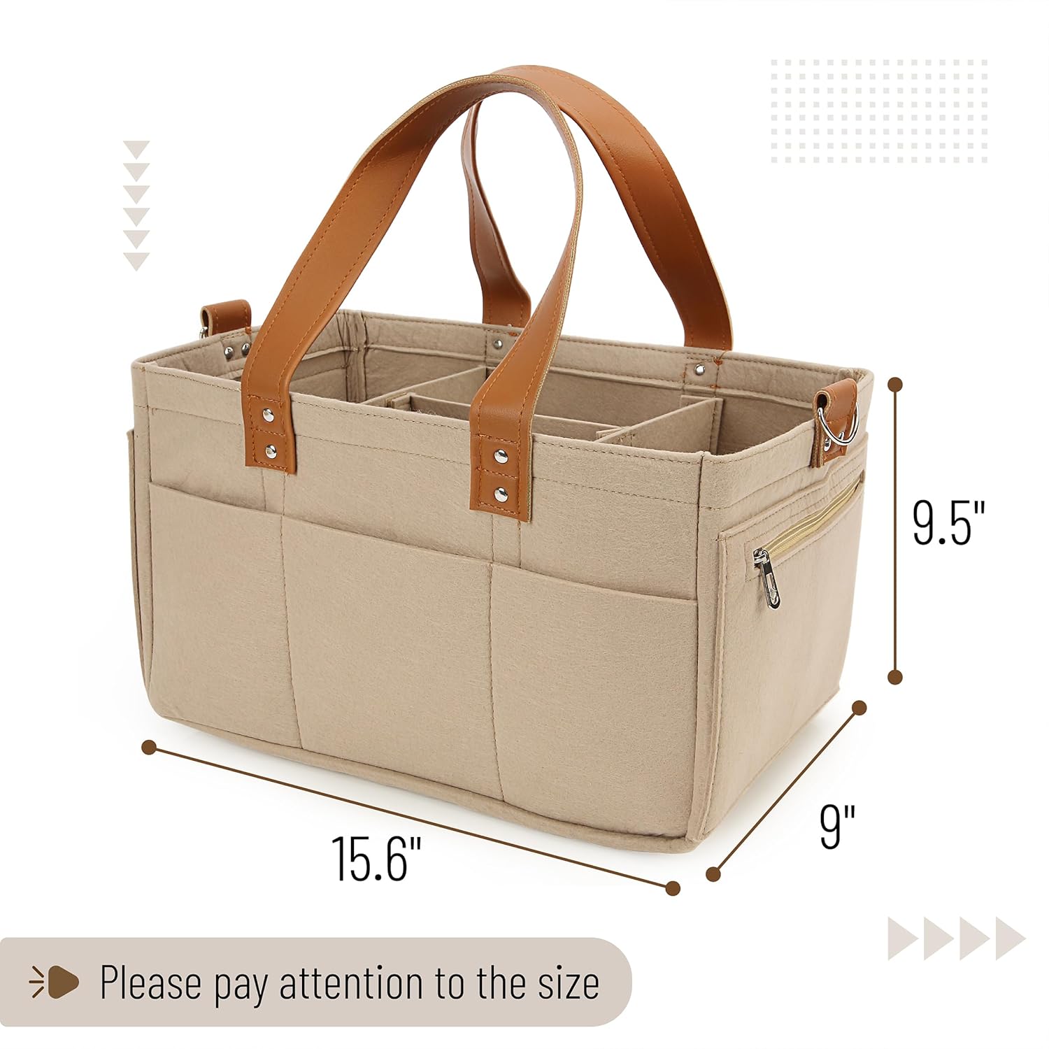 Mr Pen Baby Diaper Caddy Organizer