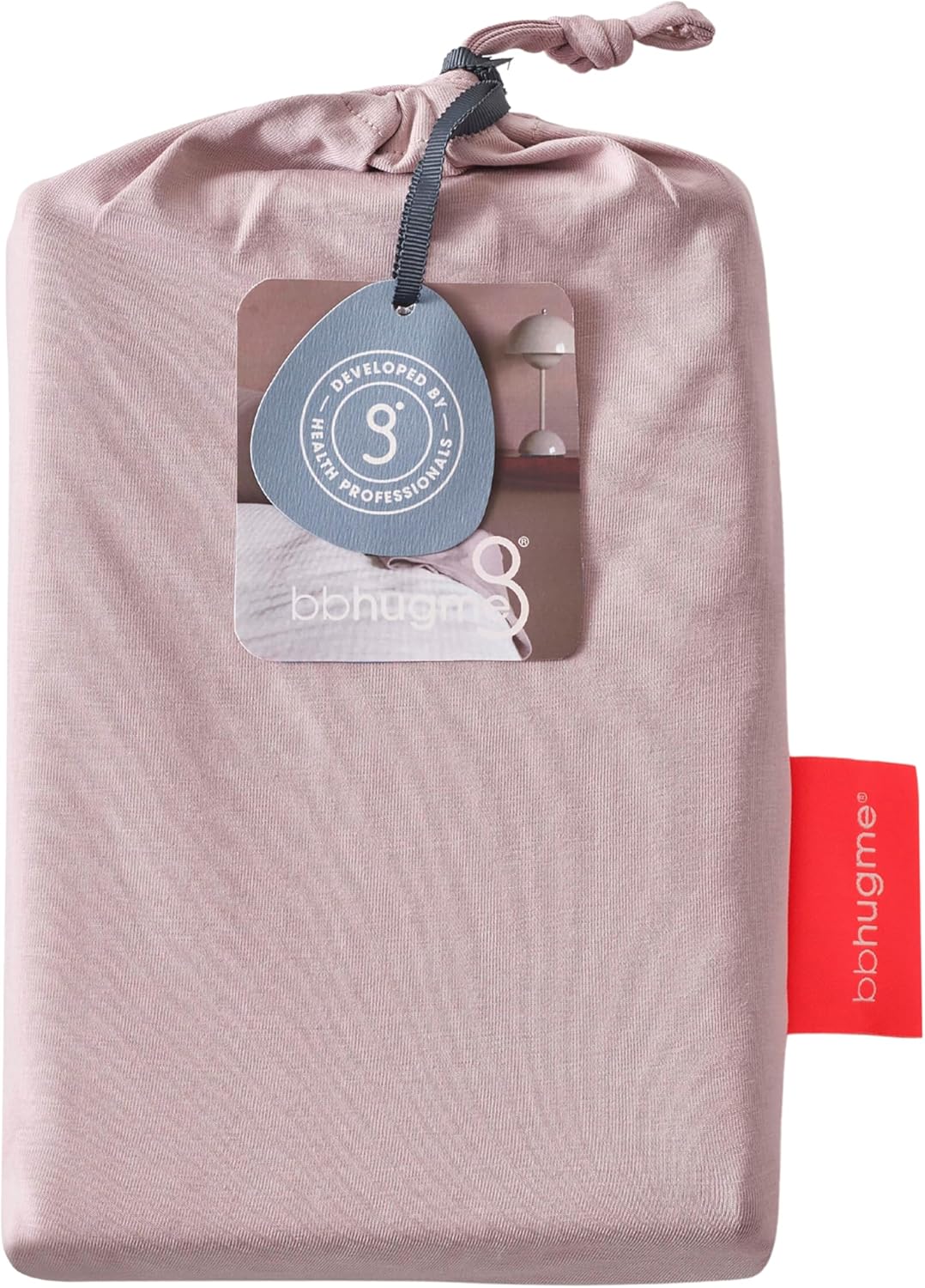 bbhugme Pregnancy Pillow Cover - Dusty Pink