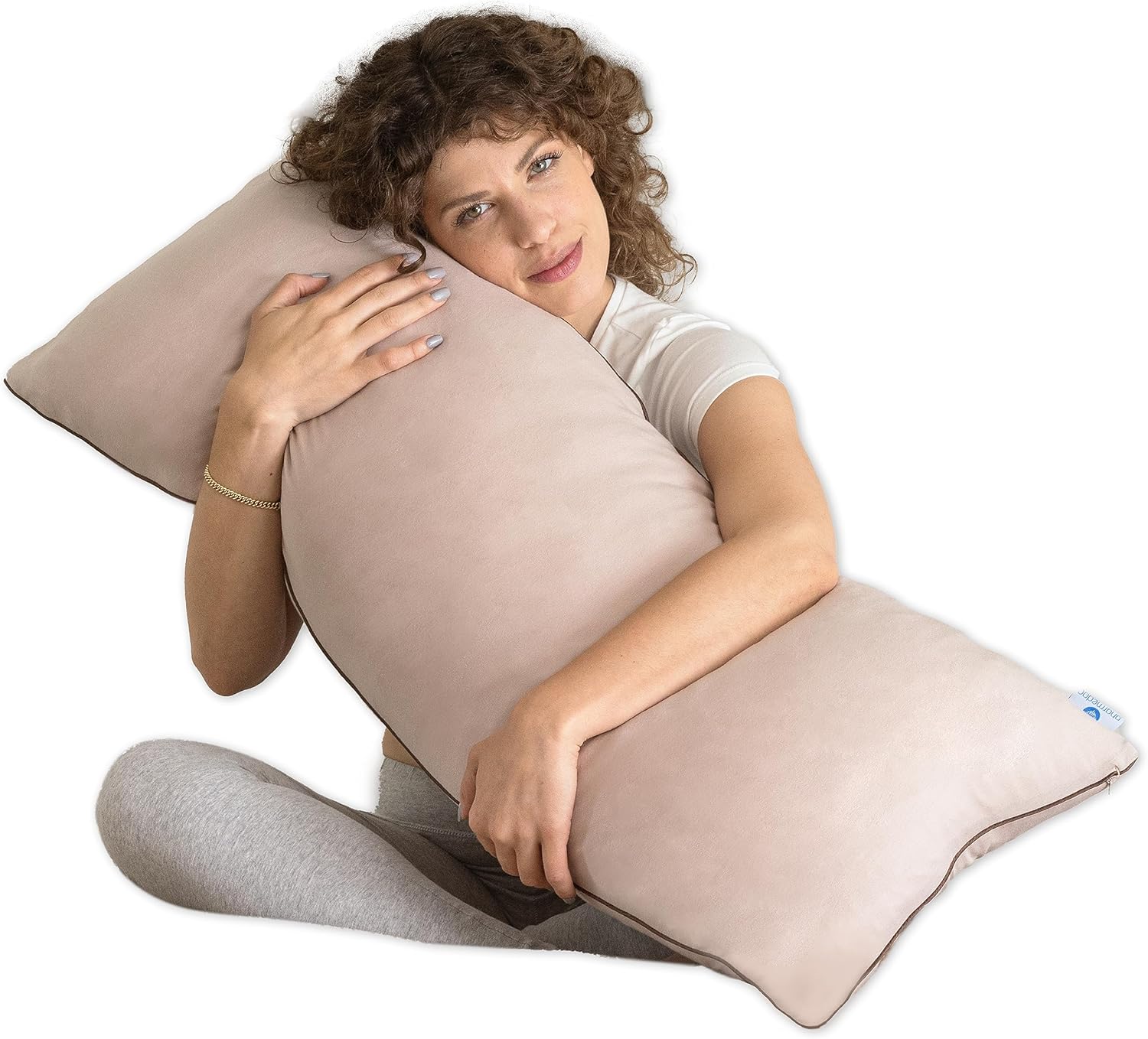 Pharmedoc Body Pillow for Adults with Memory Foam