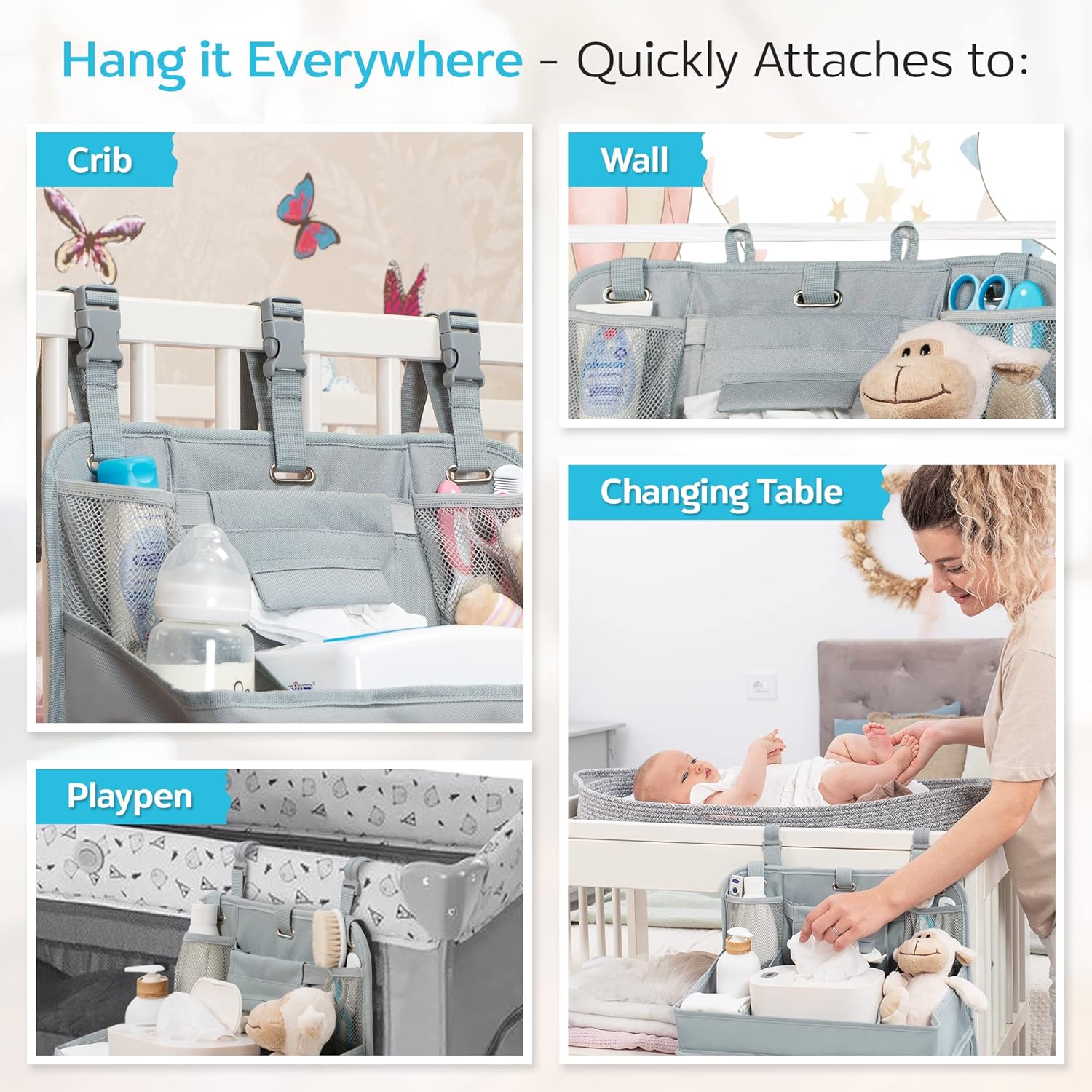 Royal Rusu XL Hanging Diaper Caddy Organizer 1