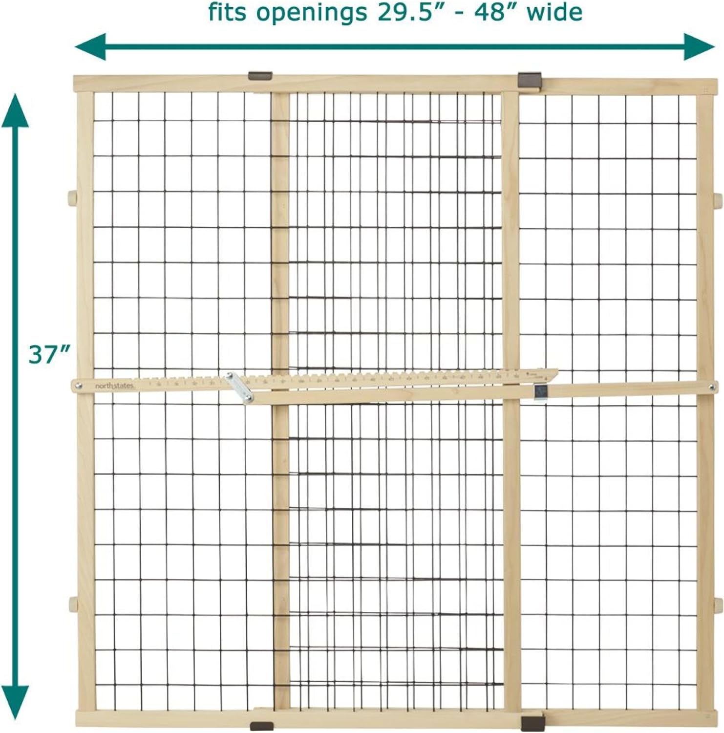 MyPet Wire Mesh Dog Gate 37 Tall 295-48 Wide