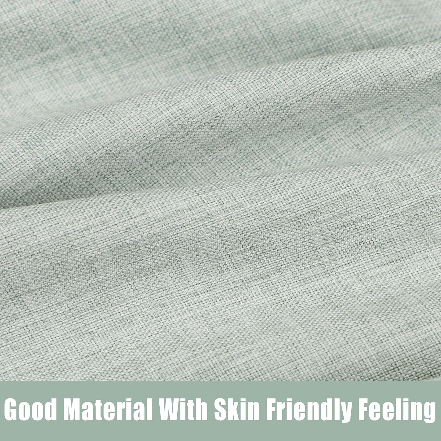 TANOFAR J-Shaped Pregnancy Pillow Cover Green
