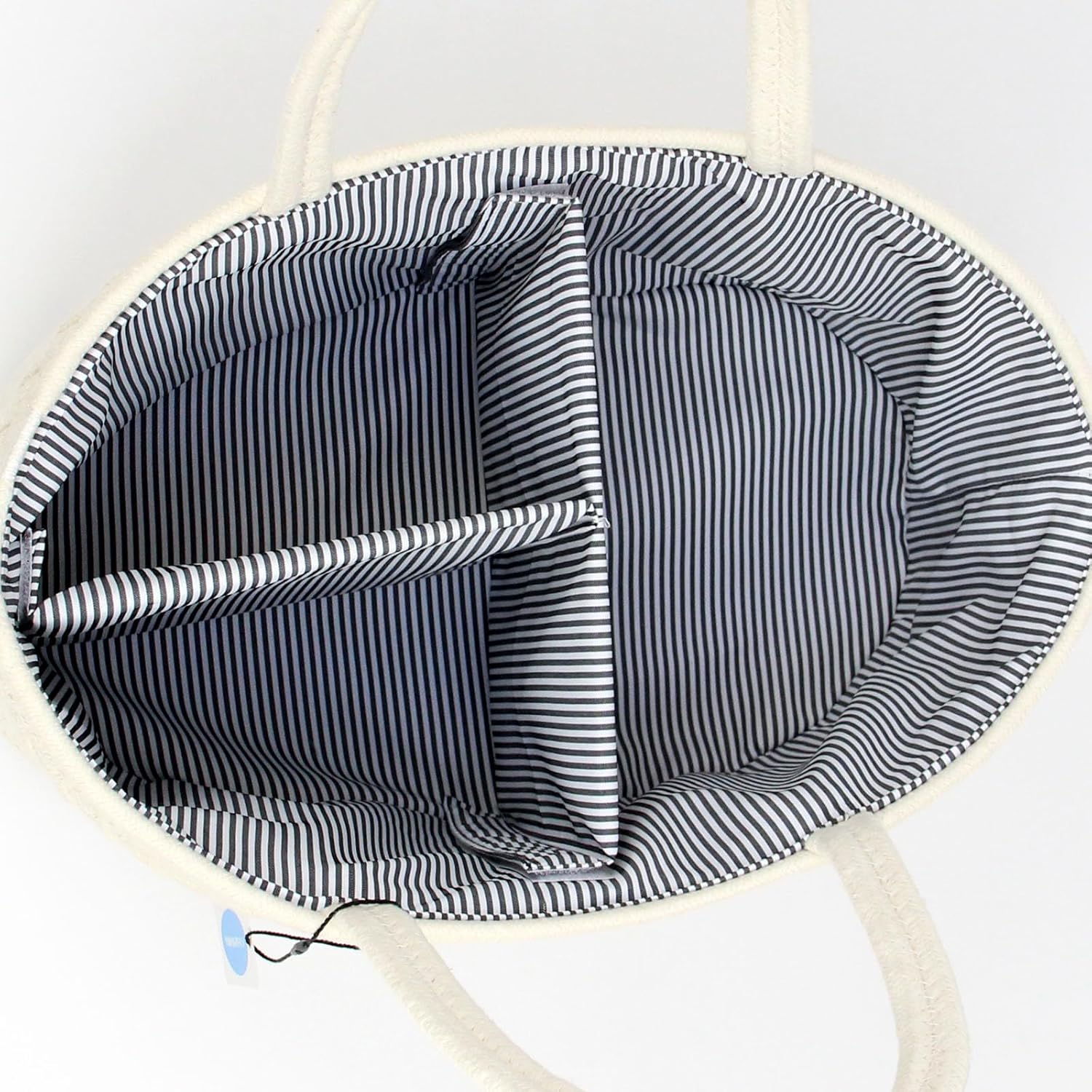 Casaphoria Woven Hamper - Cream White 142x85x71 1
