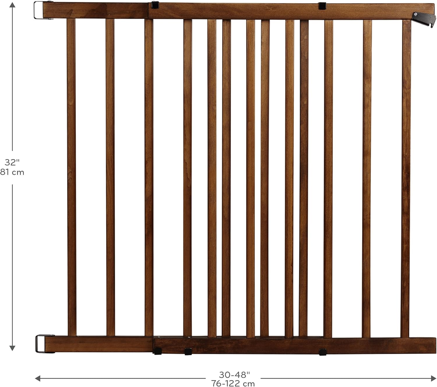 Evenflo Walk-Thru Top Of Stairs Baby Gate 48W x 32H