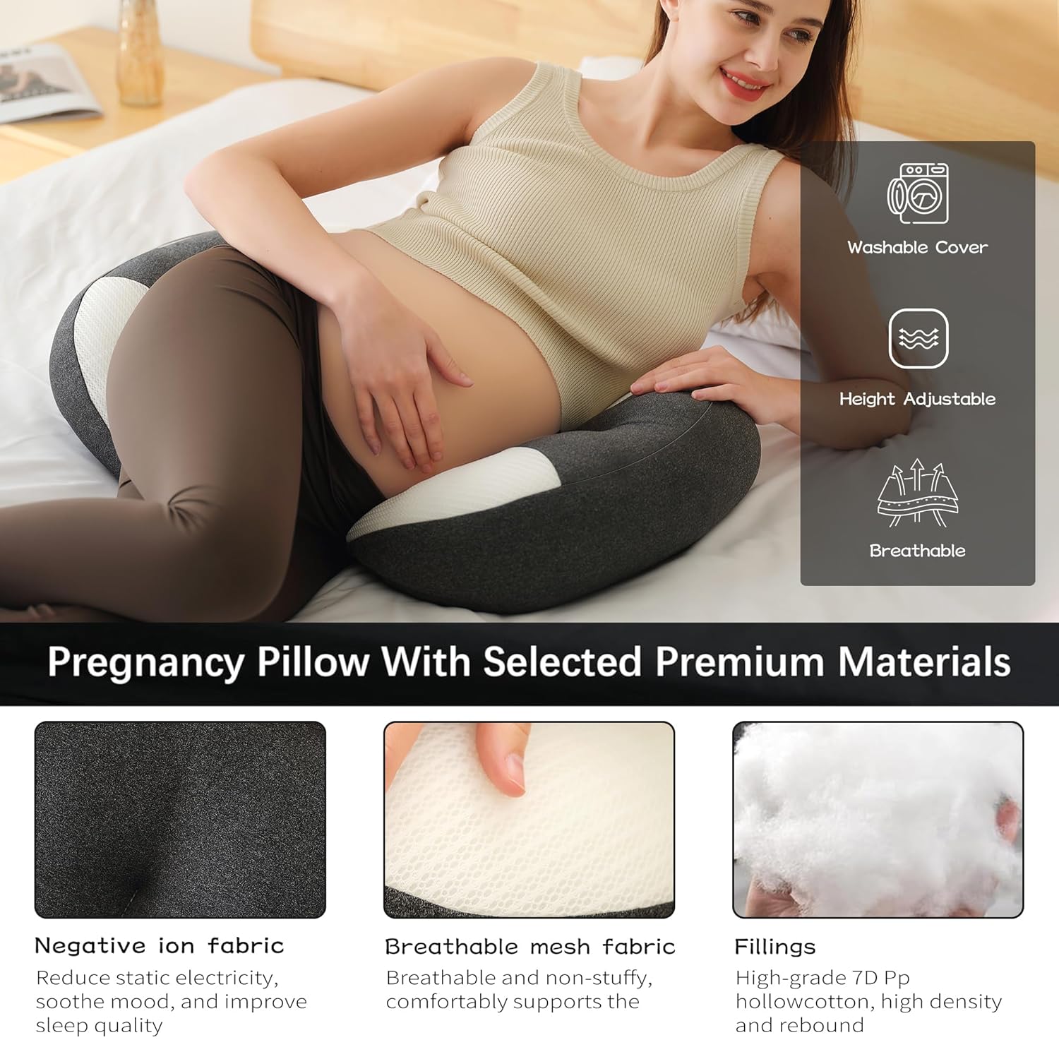 Maternity Pillow for Comfort Support
