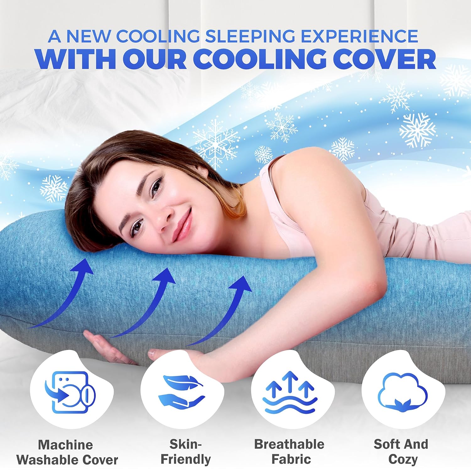 PILLANI Maternity Pillow for Sleep and Comfort