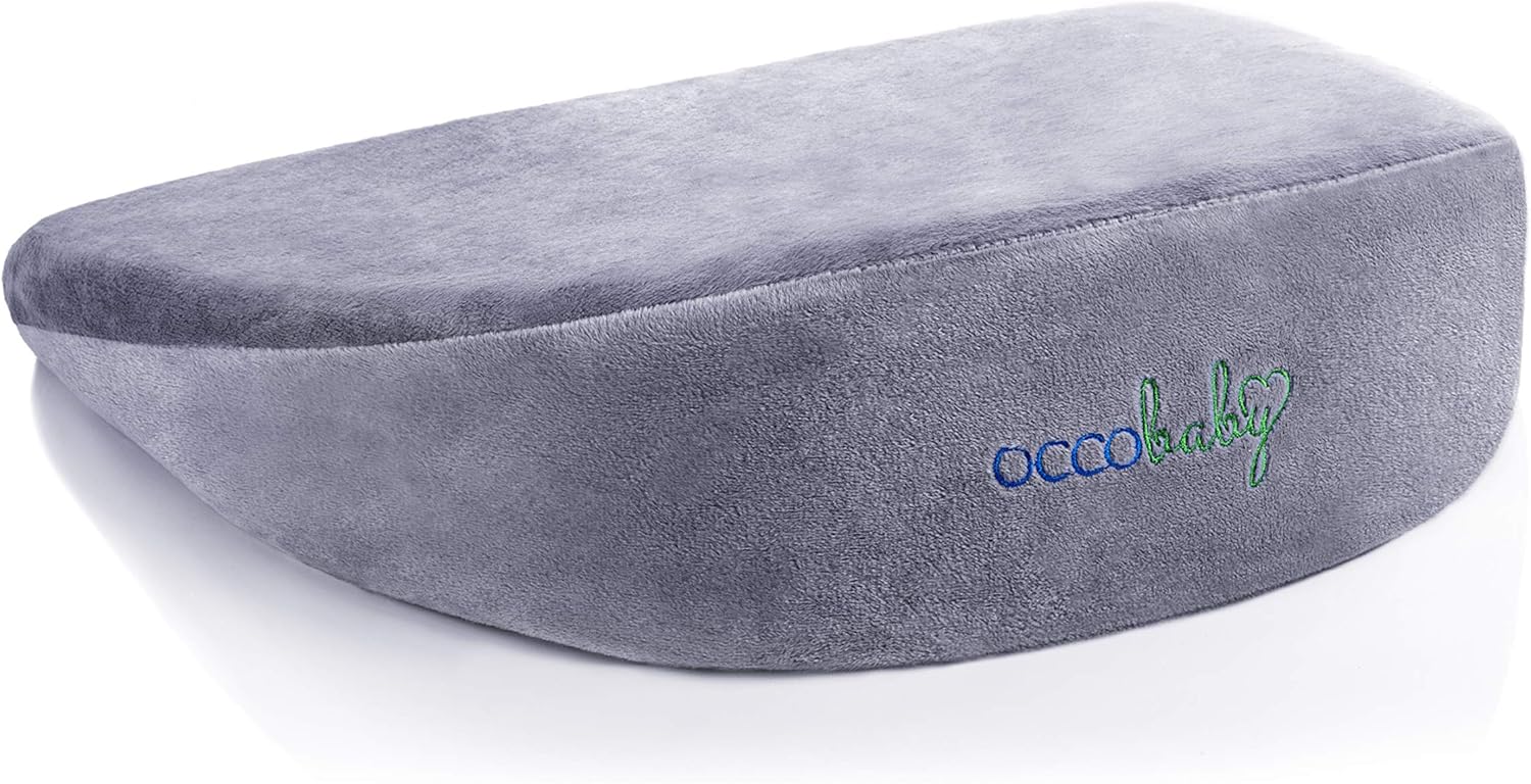 OCCObaby Pregnancy Wedge Pillow for Belly Support and Comfort