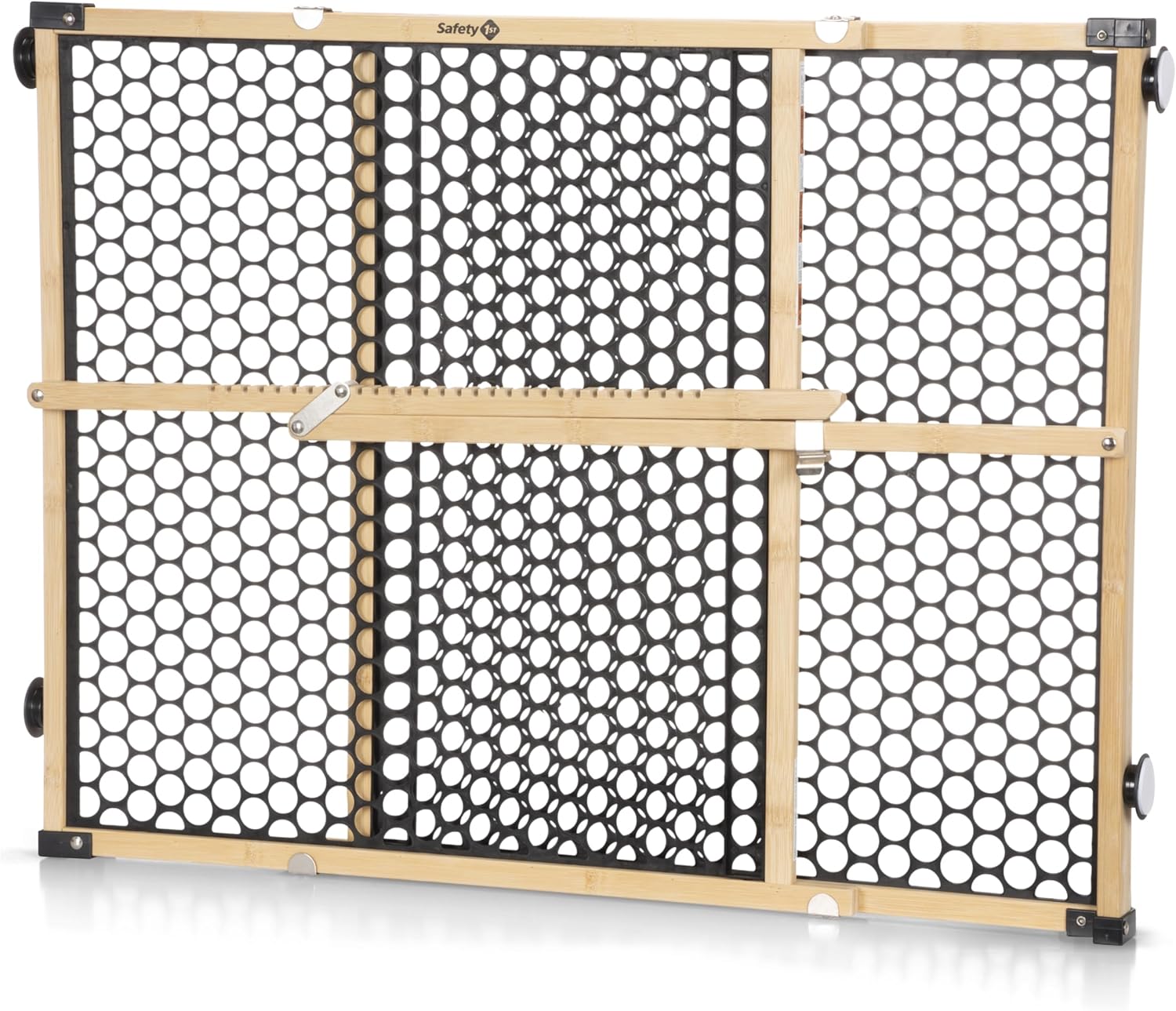 Safety 1st Bamboo Baby Gate with Door 24 High