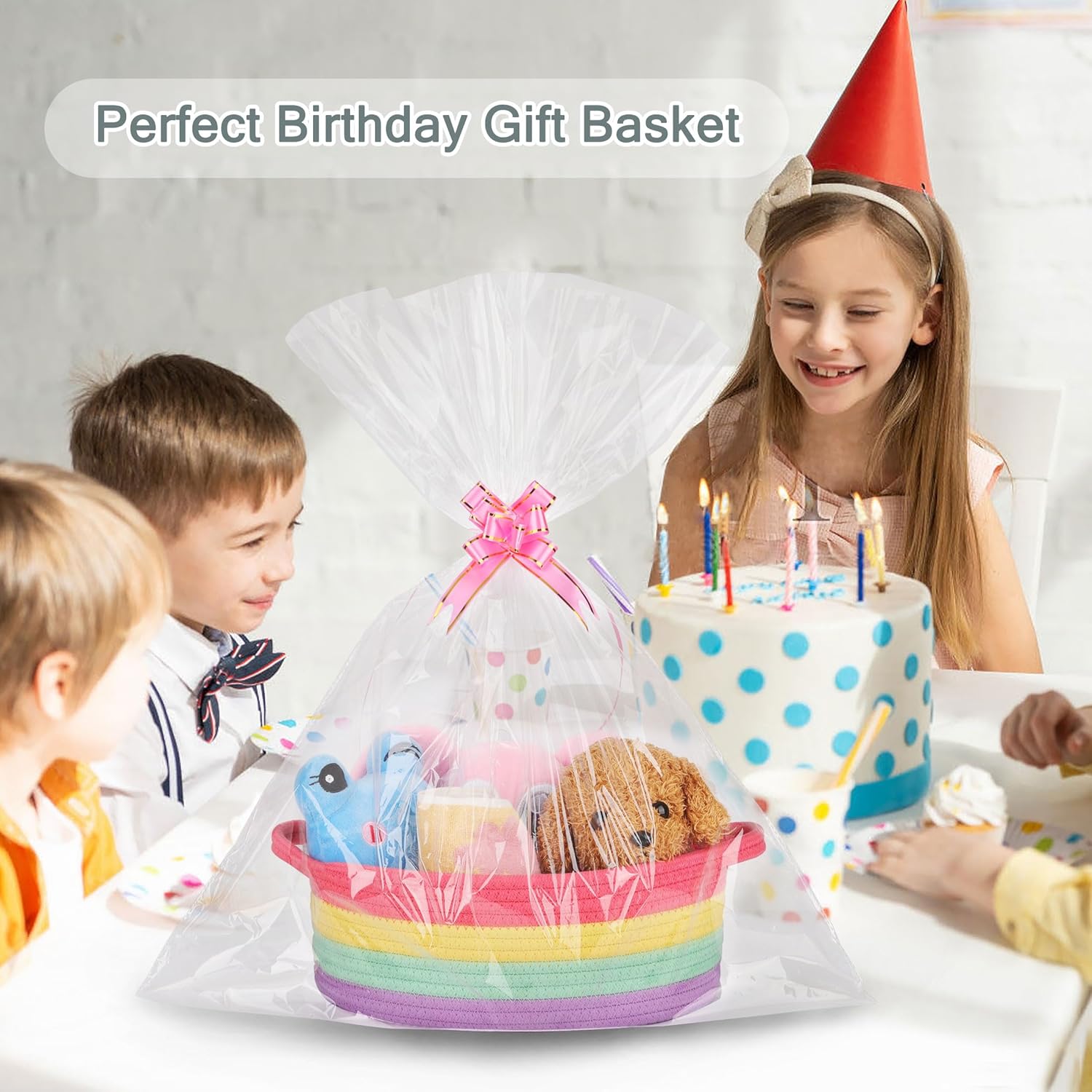 COMSE Large Diaper Caddy with Removable Dividers