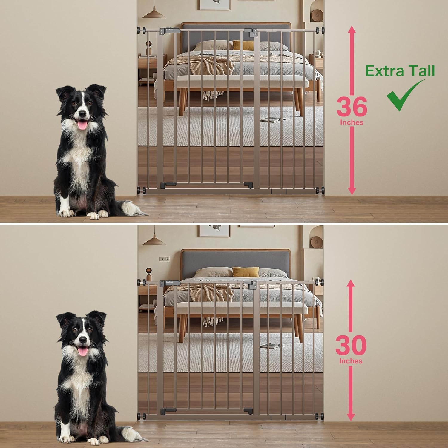 InnoTruth 36 Baby Gate for Doorways and Stairs