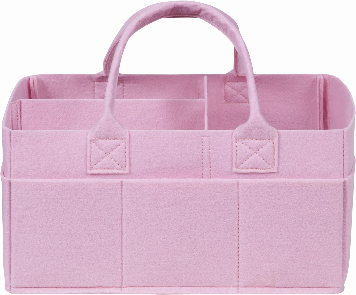 Sammy Lou Pink Diaper Caddy Organizer