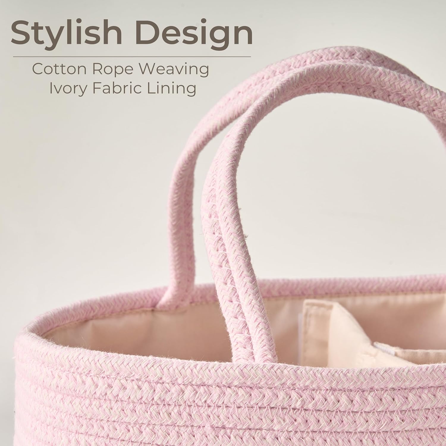 Kodomoore Diaper Caddy Organizer - Pink