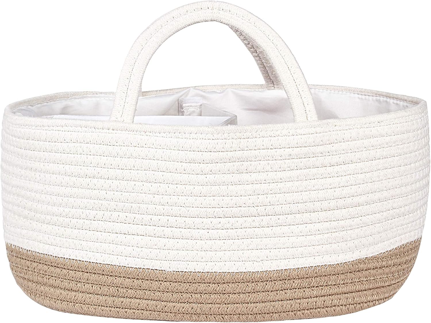 Mila Millie Cotton Rope Diaper Caddy 155x10x7 Inch