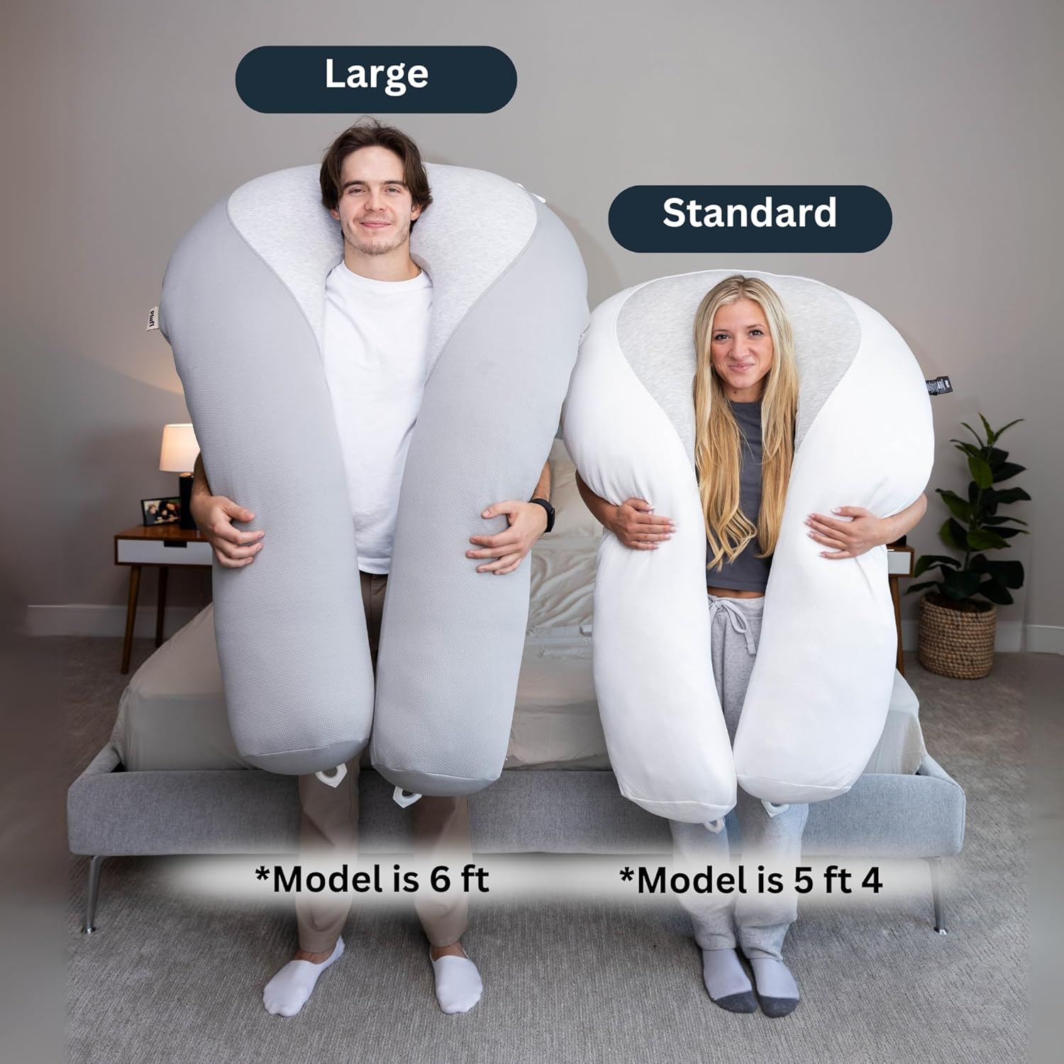Plufl Hugl Cooling Body Pillow for Adults