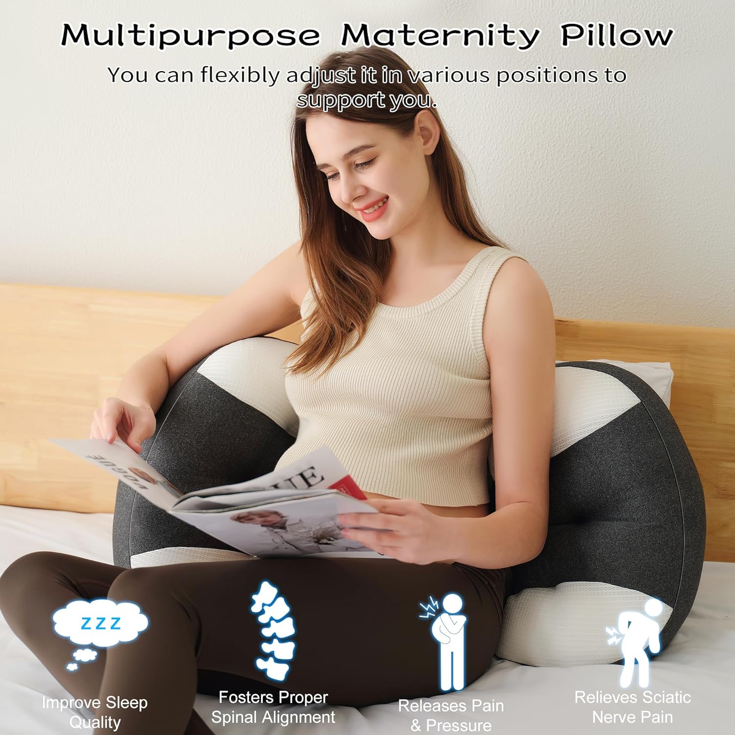Maternity Pillow for Comfort Support