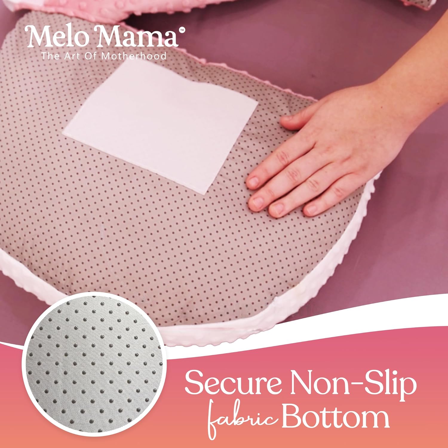 Melo Mama Pregnancy Pillow with Washable Cover