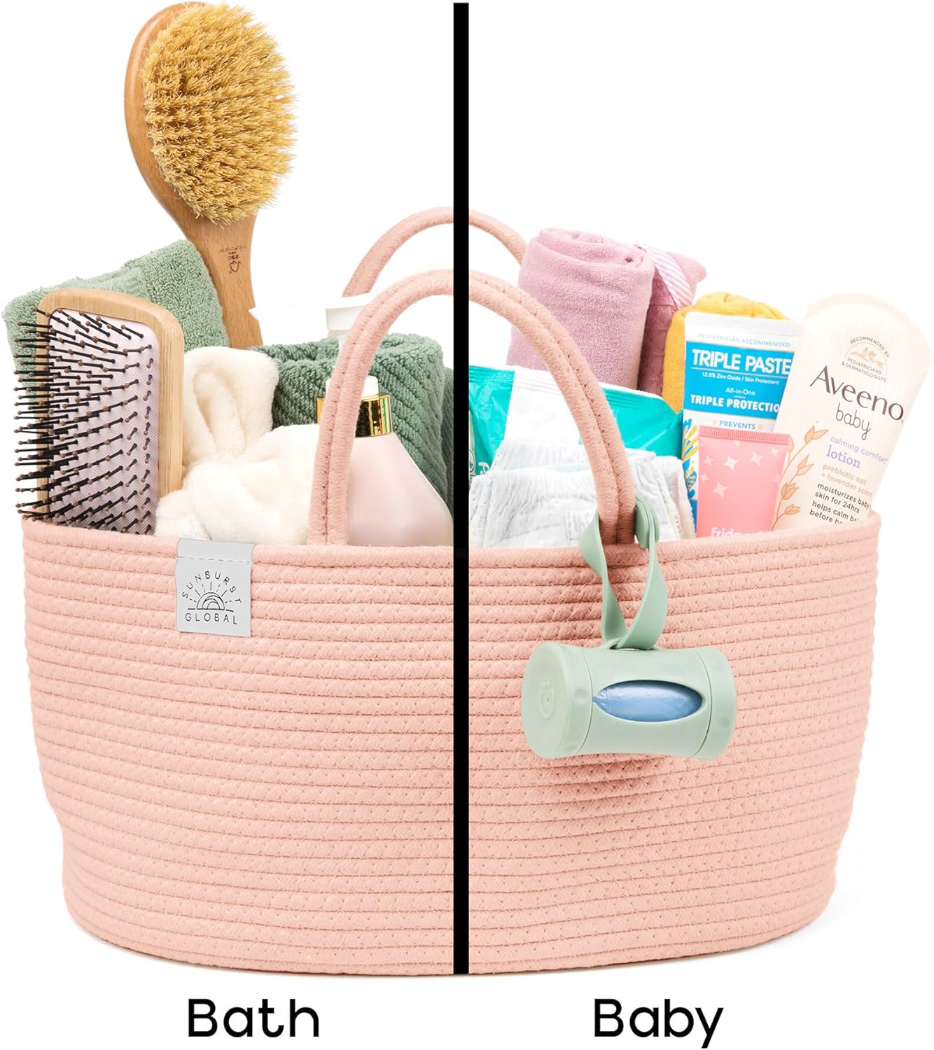 SUNBURST GLOBAL Diaper Caddy Organizer
