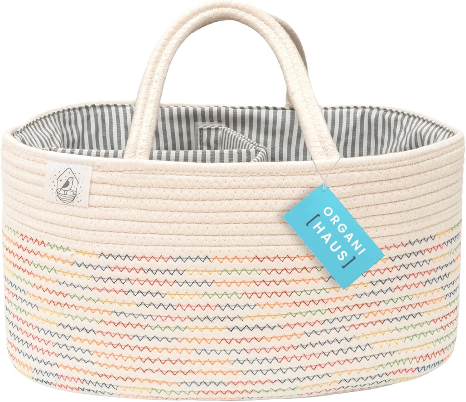 OrganiHaus Rainbow Diaper Caddy Organizer 1