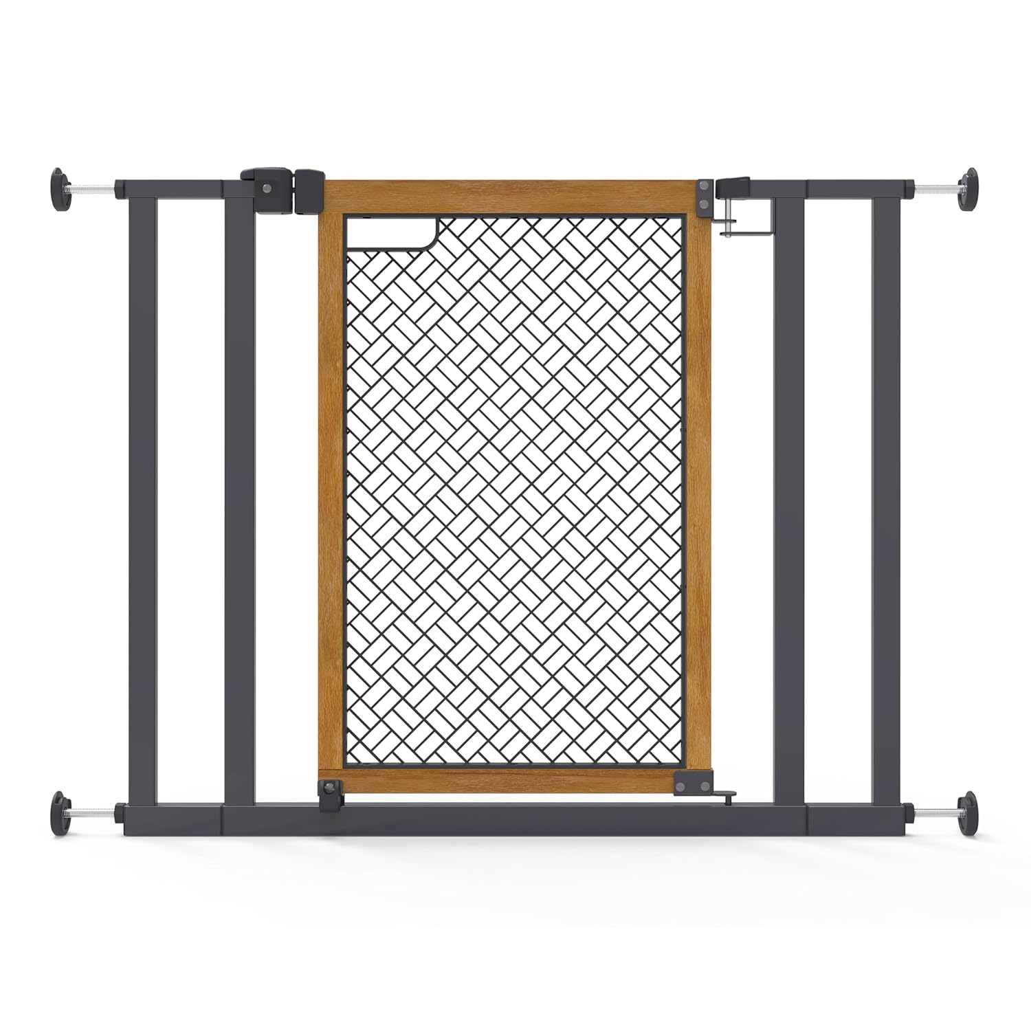 Summer Infant Doorway 36S Safety Pet and Baby Gate - Oak and Metal