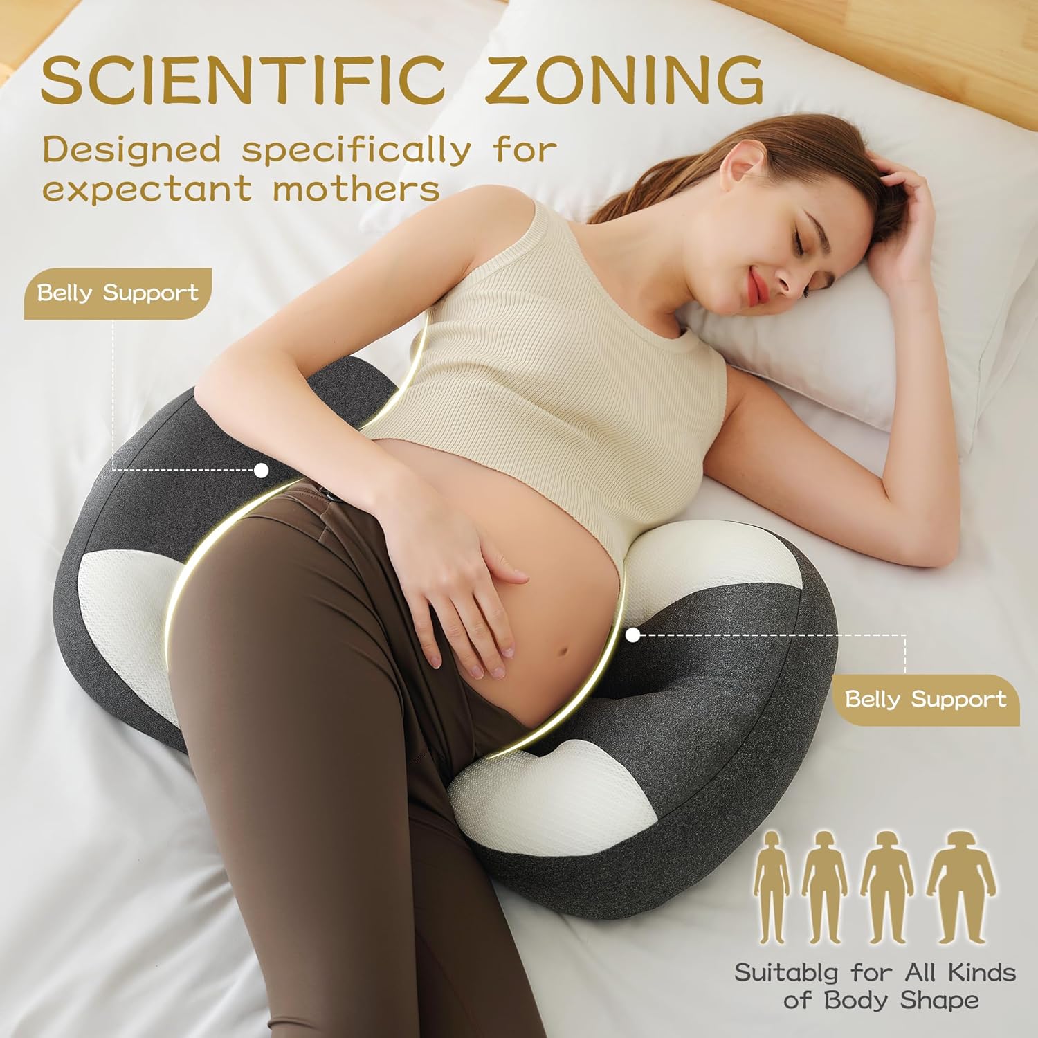 Maternity Pillow for Comfort Support