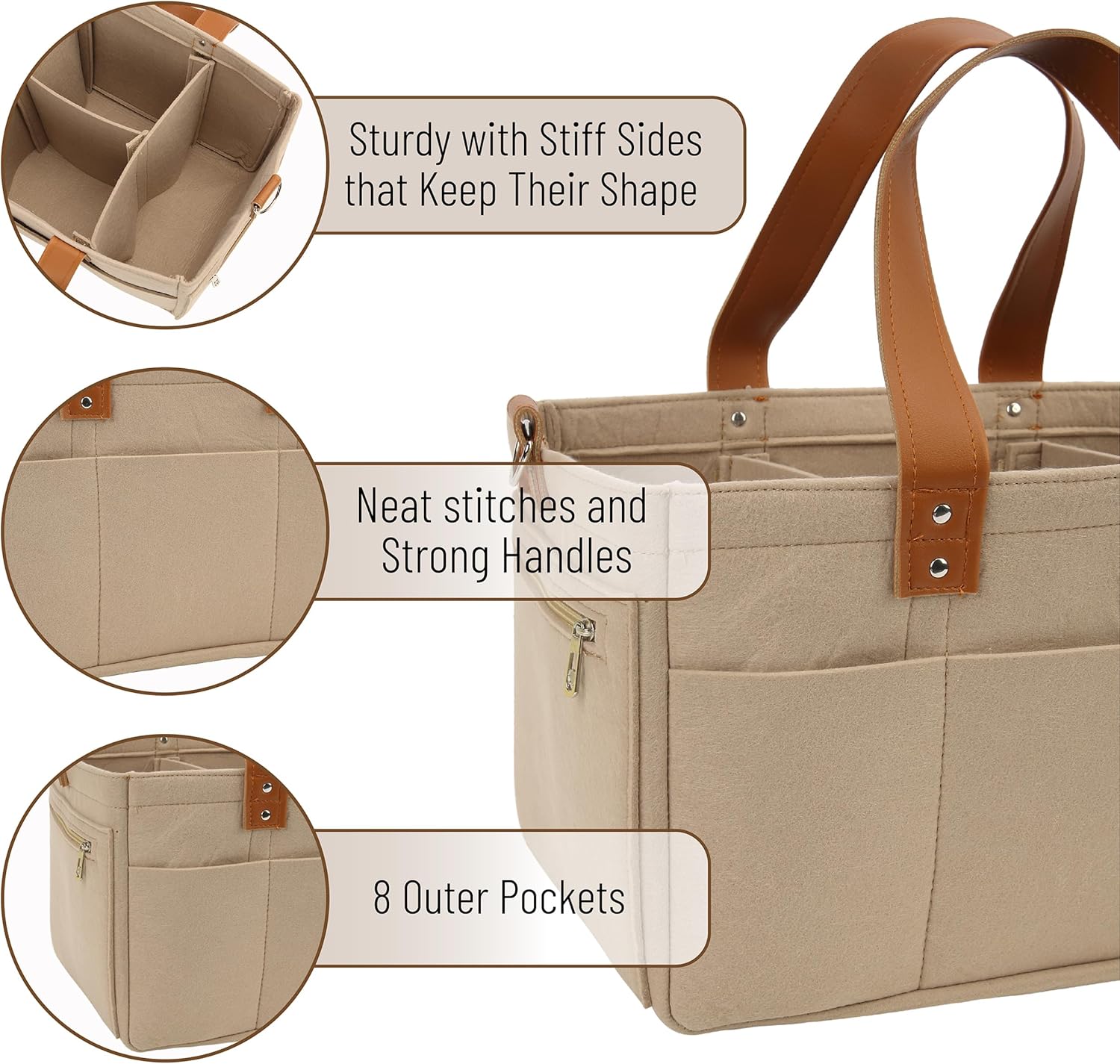 Mr Pen Baby Diaper Caddy Organizer